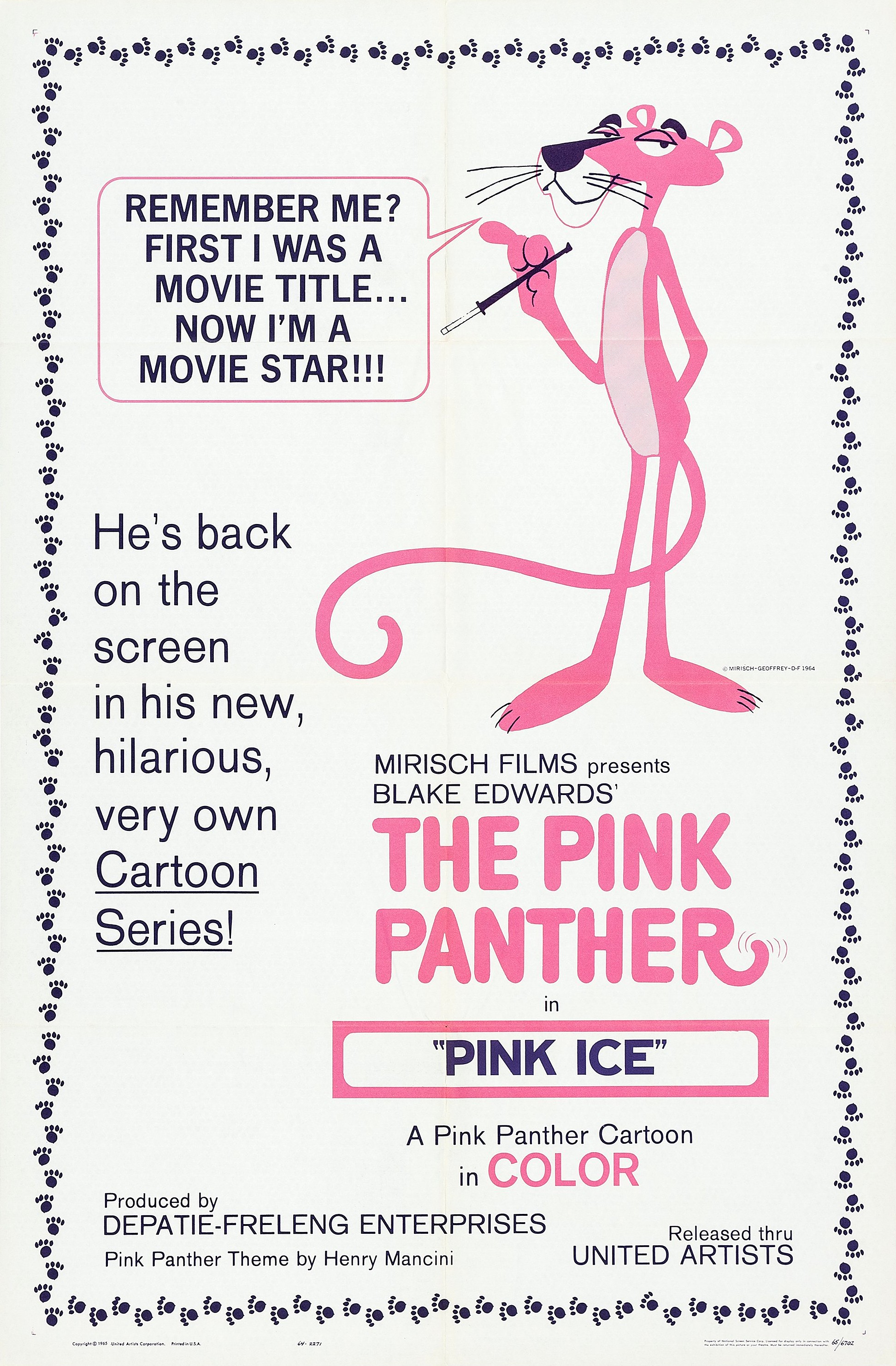 Mega Sized Movie Poster Image for Pink Ice