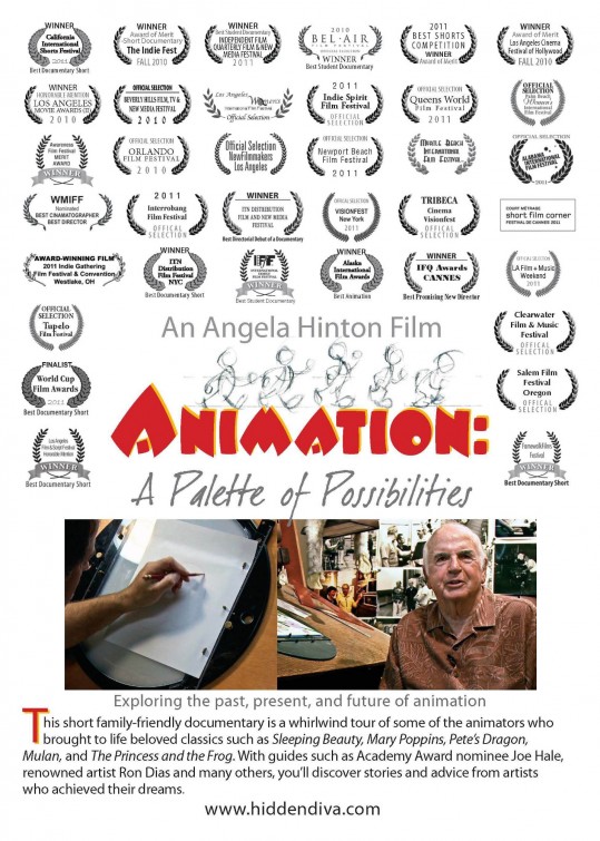Animation: A Palette of Possibilities Short Film Poster