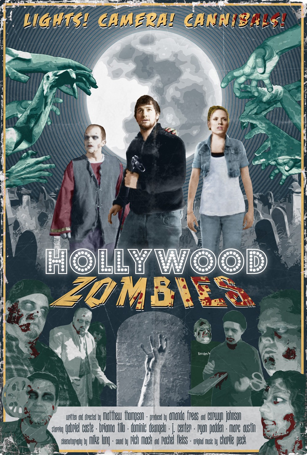 Extra Large Movie Poster Image for Hollywood Zombies