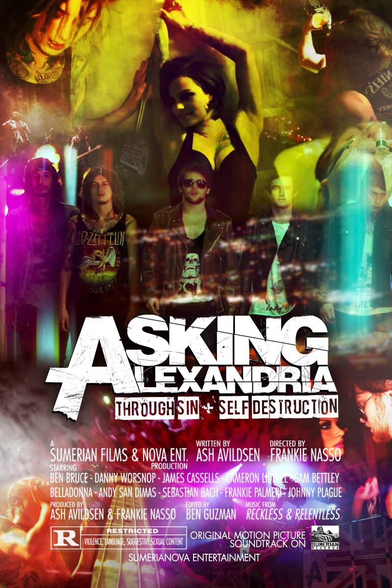 Extra Large Movie Poster Image for Asking Alexandria: Through Sin and Self-Destruction
