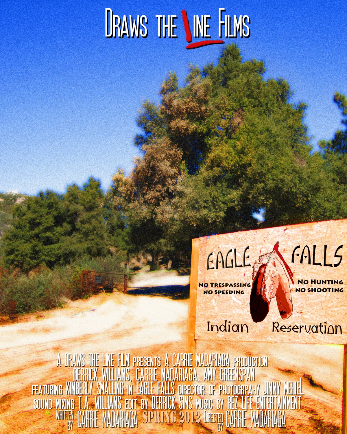 Extra Large Movie Poster Image for Eagle Falls