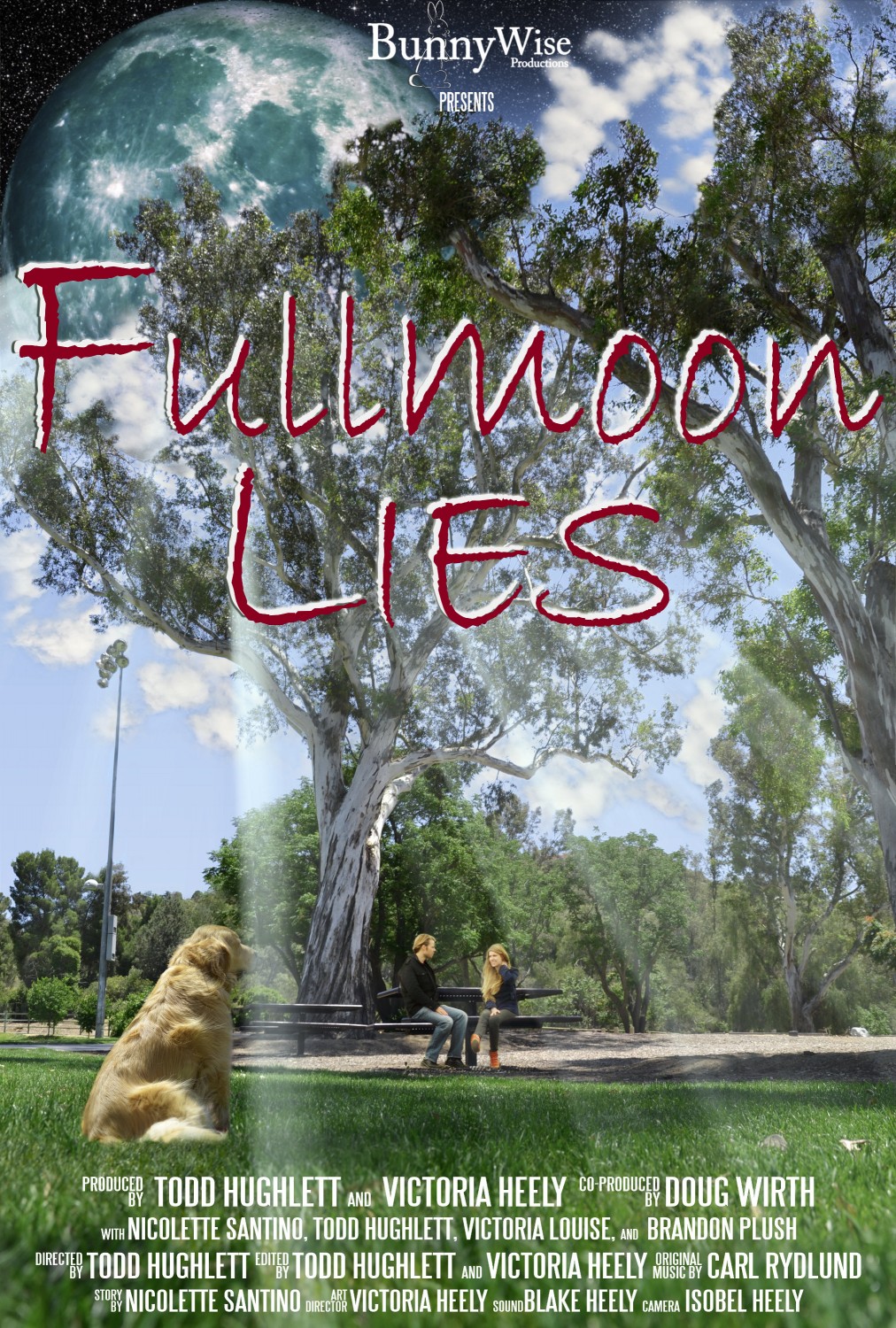 Extra Large Movie Poster Image for Fullmoon Lies