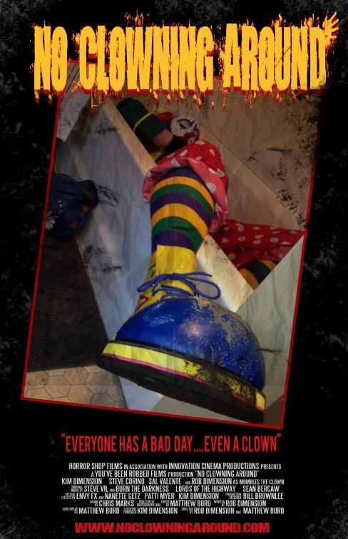 No Clowning Around Short Film Poster