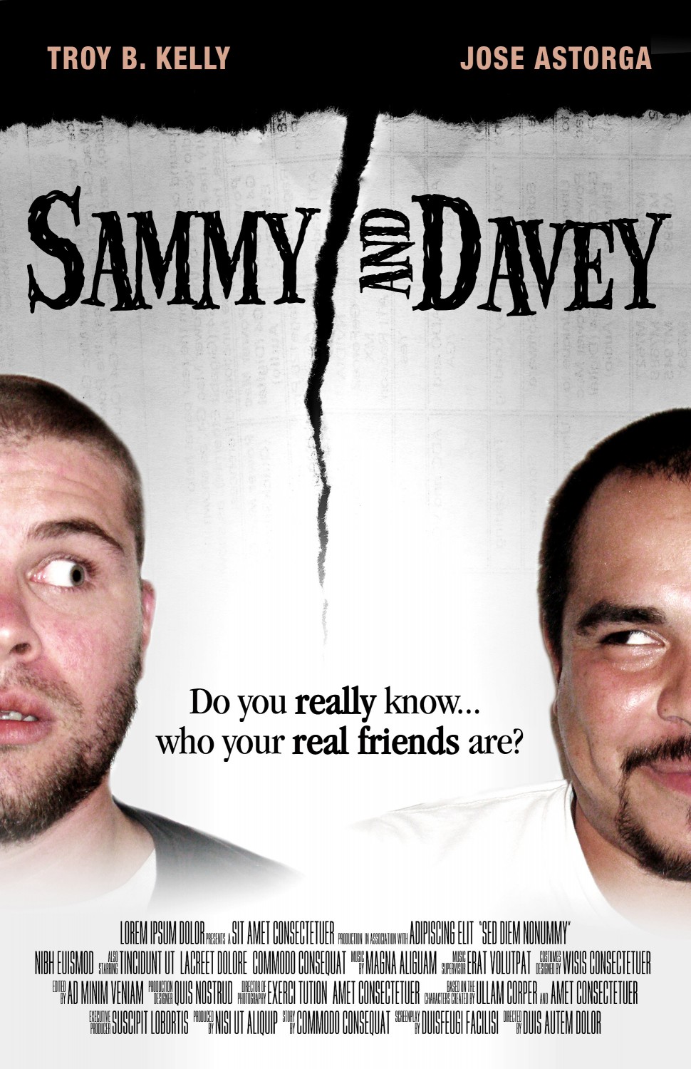 Extra Large Movie Poster Image for Sammie & Davey