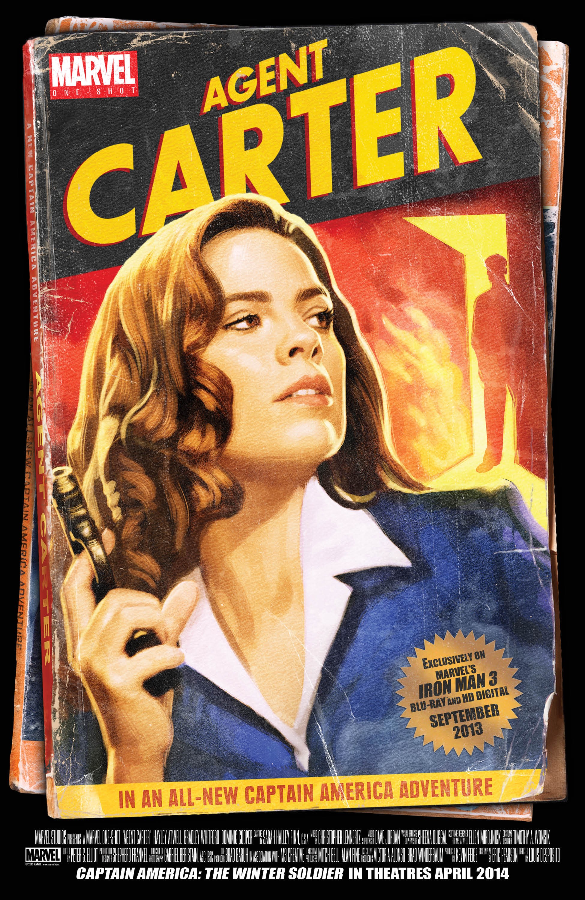 Mega Sized Movie Poster Image for Marvel One-Shot: Agent Carter