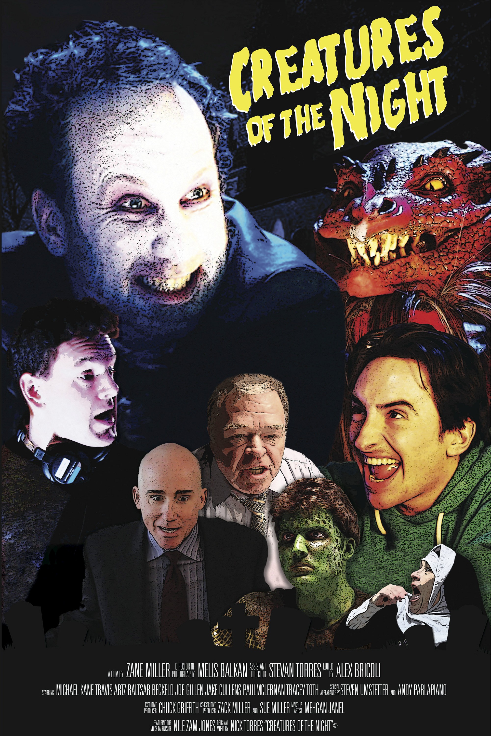 Mega Sized Movie Poster Image for Creatures of the Night