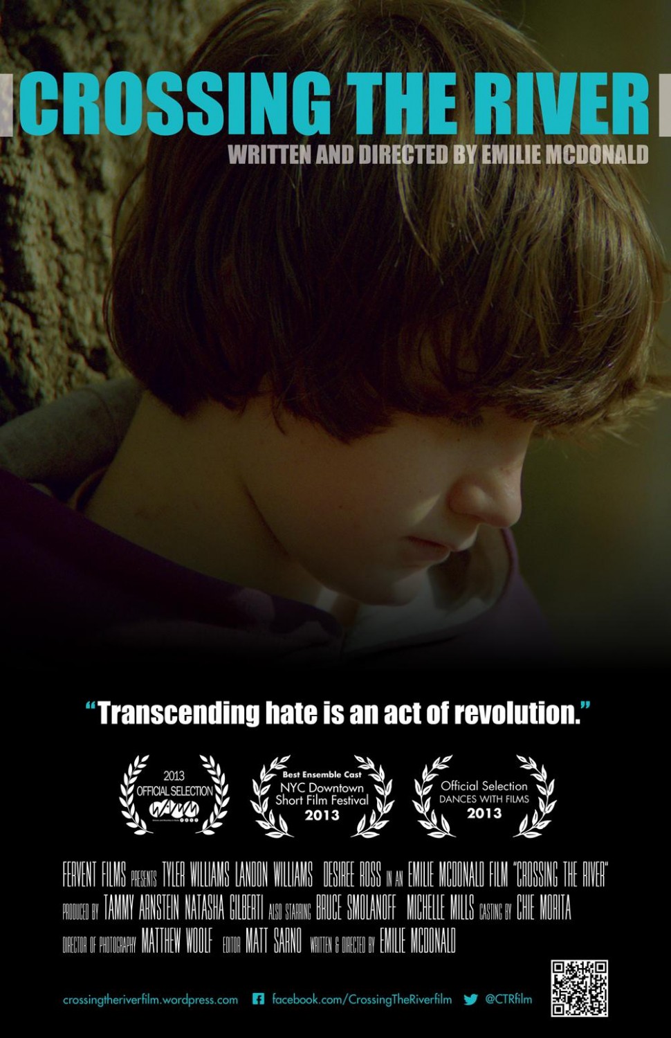 Extra Large Movie Poster Image for Crossing the River