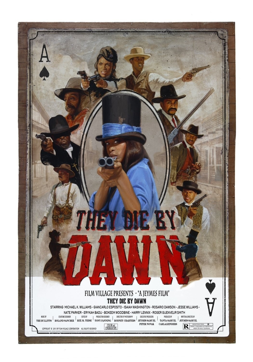 Extra Large Movie Poster Image for They Die by Dawn