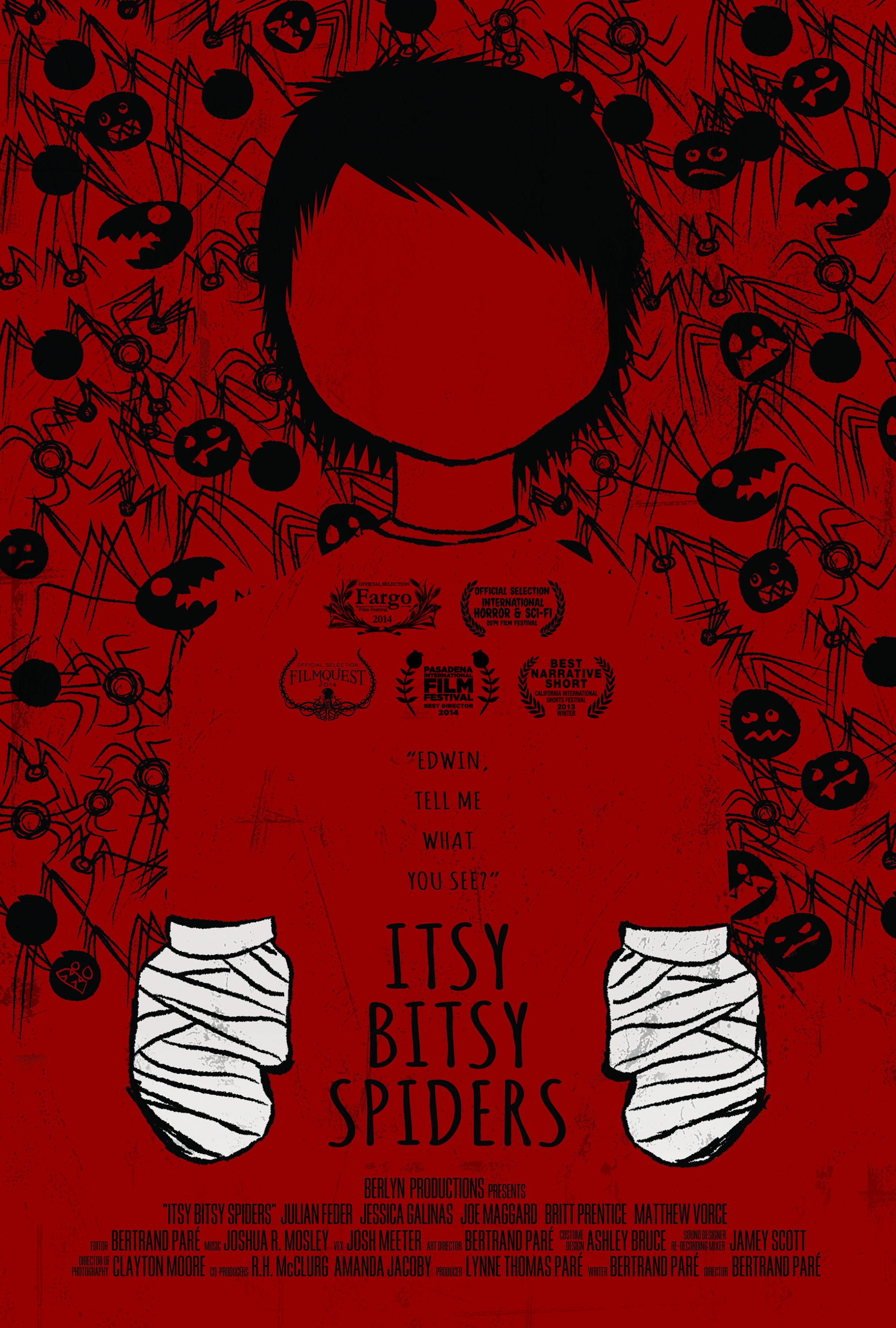 Mega Sized Movie Poster Image for Itsy Bitsy Spiders