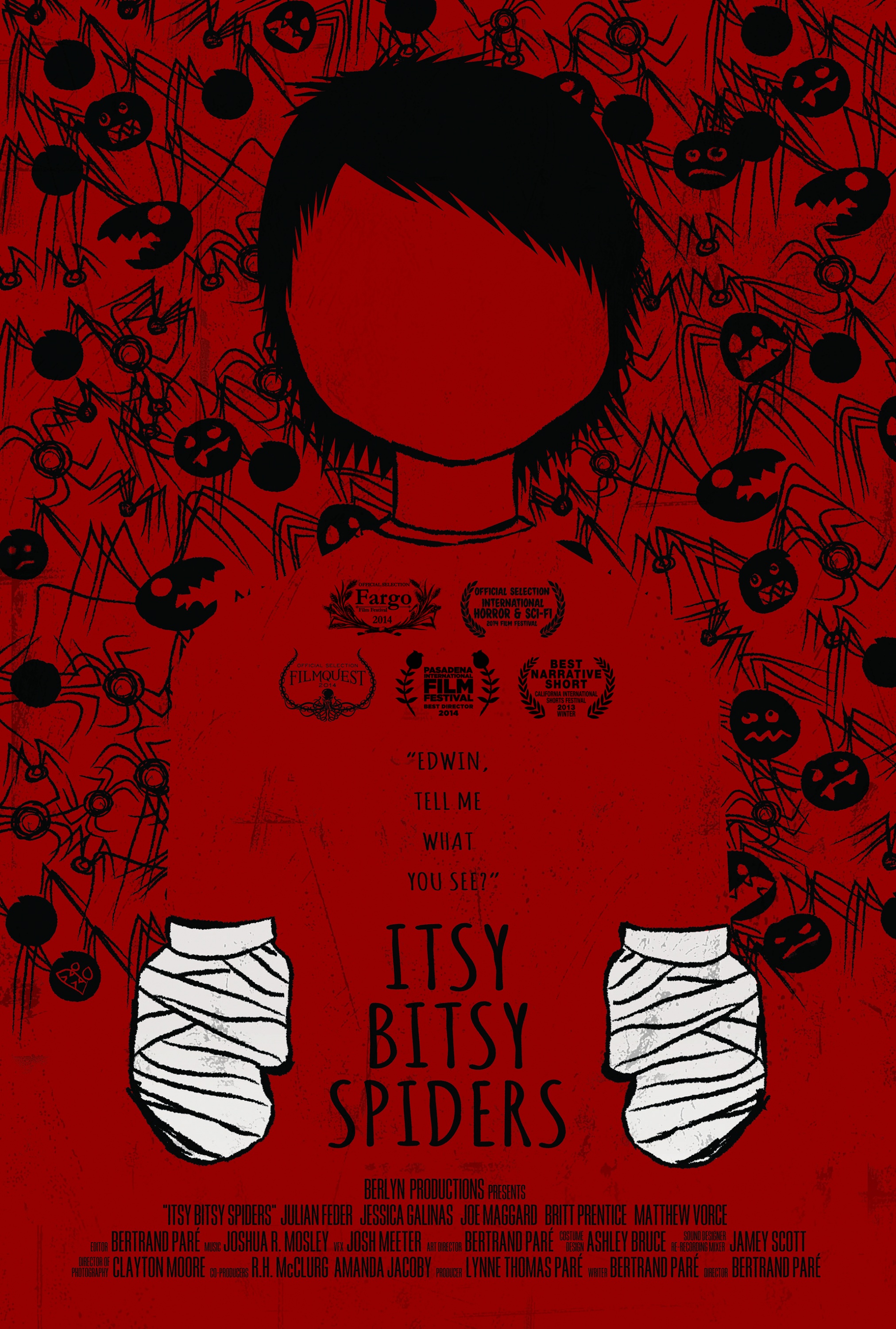 Mega Sized Movie Poster Image for Itsy Bitsy Spiders