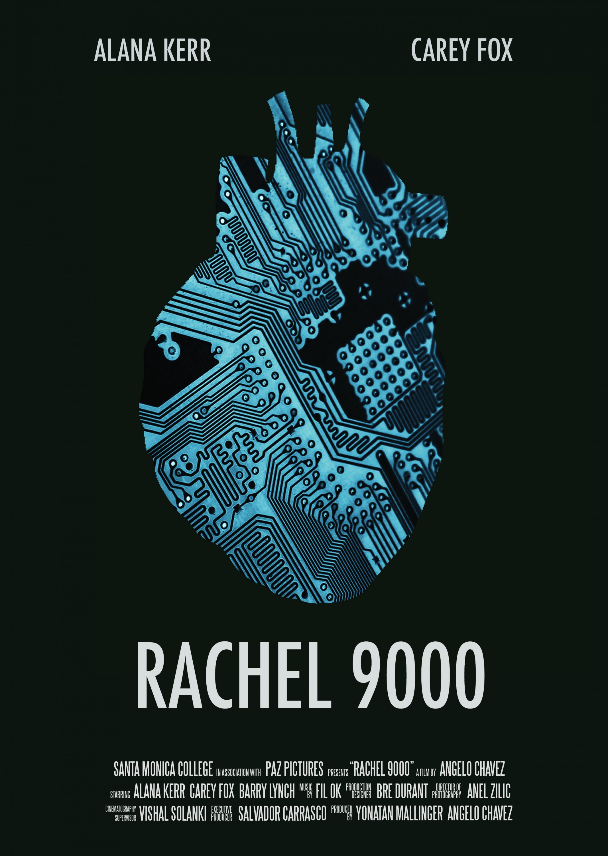 Mega Sized Movie Poster Image for Rachel 9000