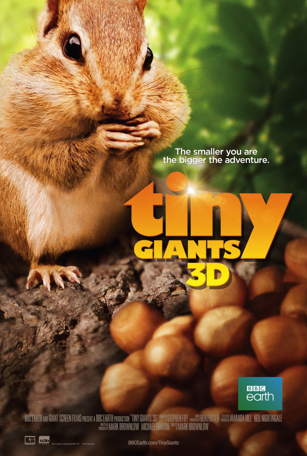 Extra Large Movie Poster Image for Tiny Giants 3D
