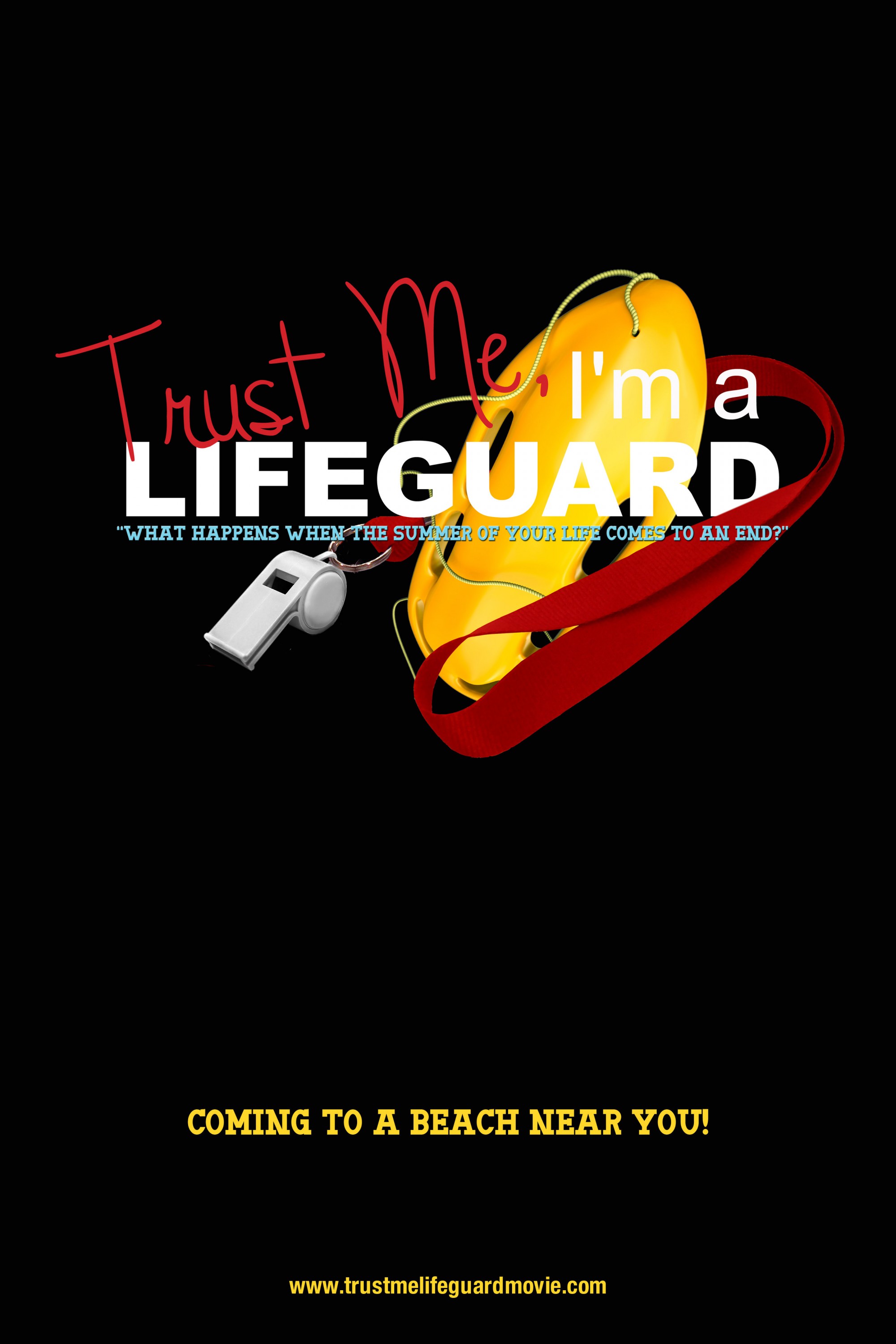 Mega Sized Movie Poster Image for Trust Me, I'm a Lifeguard