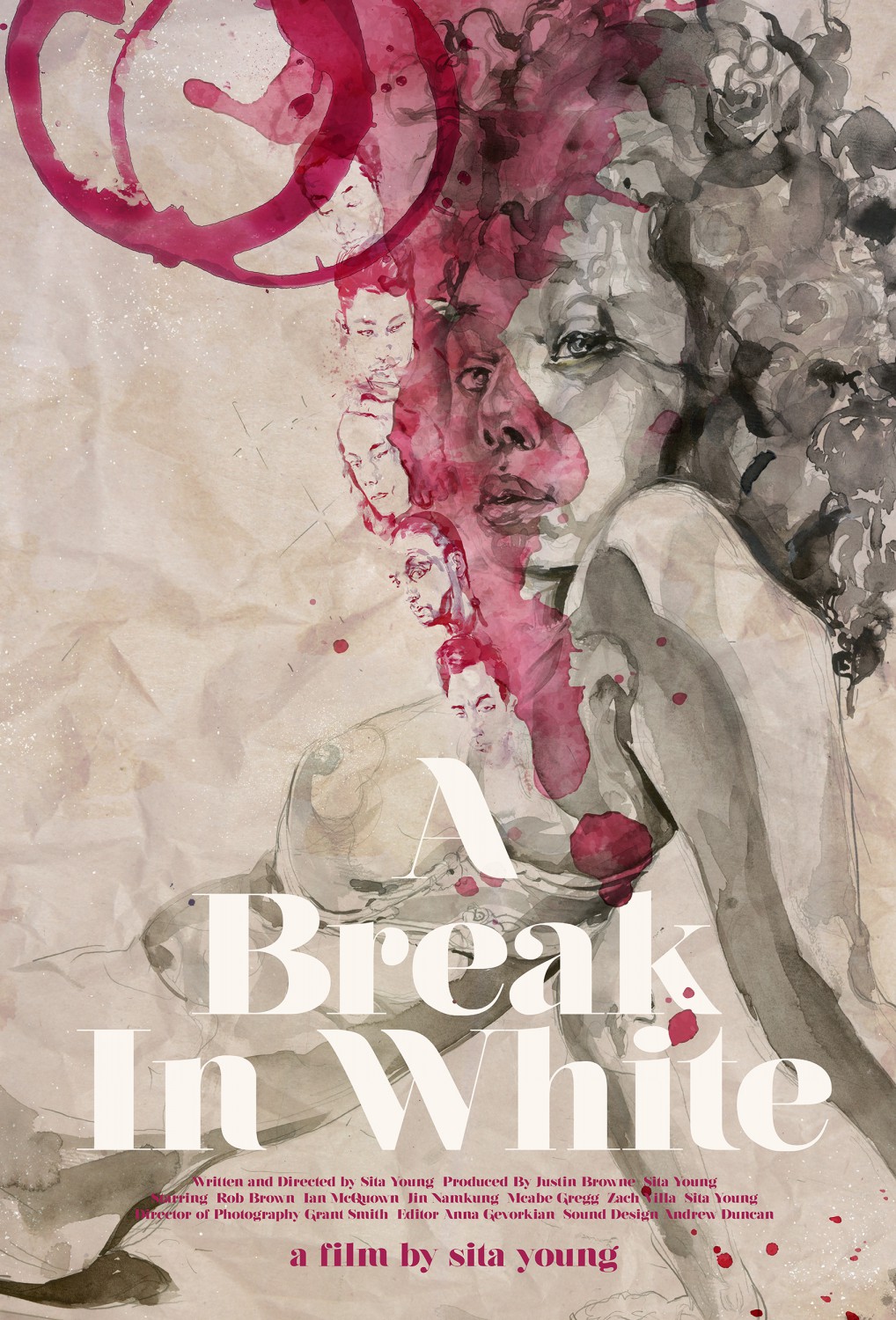 Extra Large Movie Poster Image for A Break in White