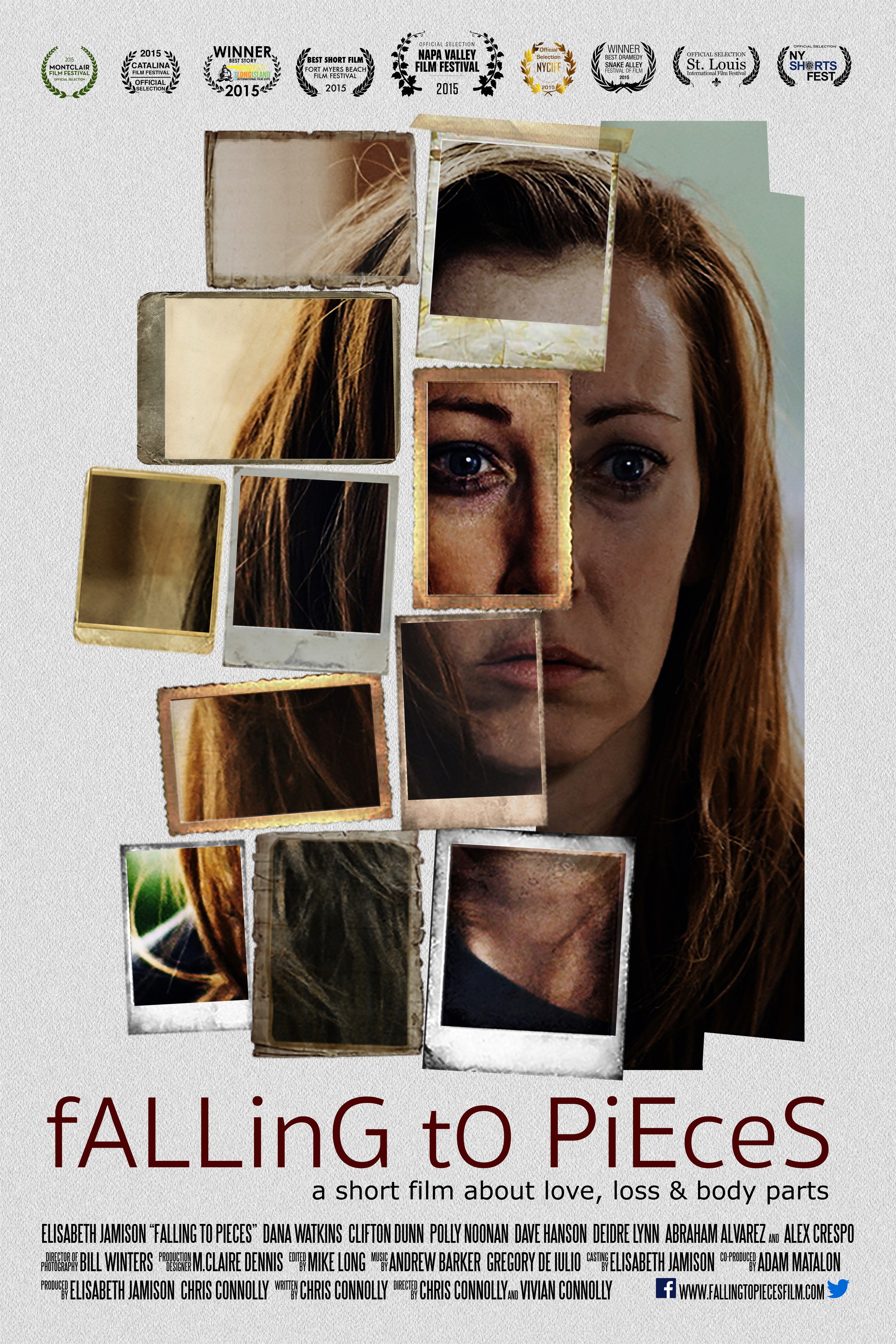Mega Sized Movie Poster Image for Falling to Pieces