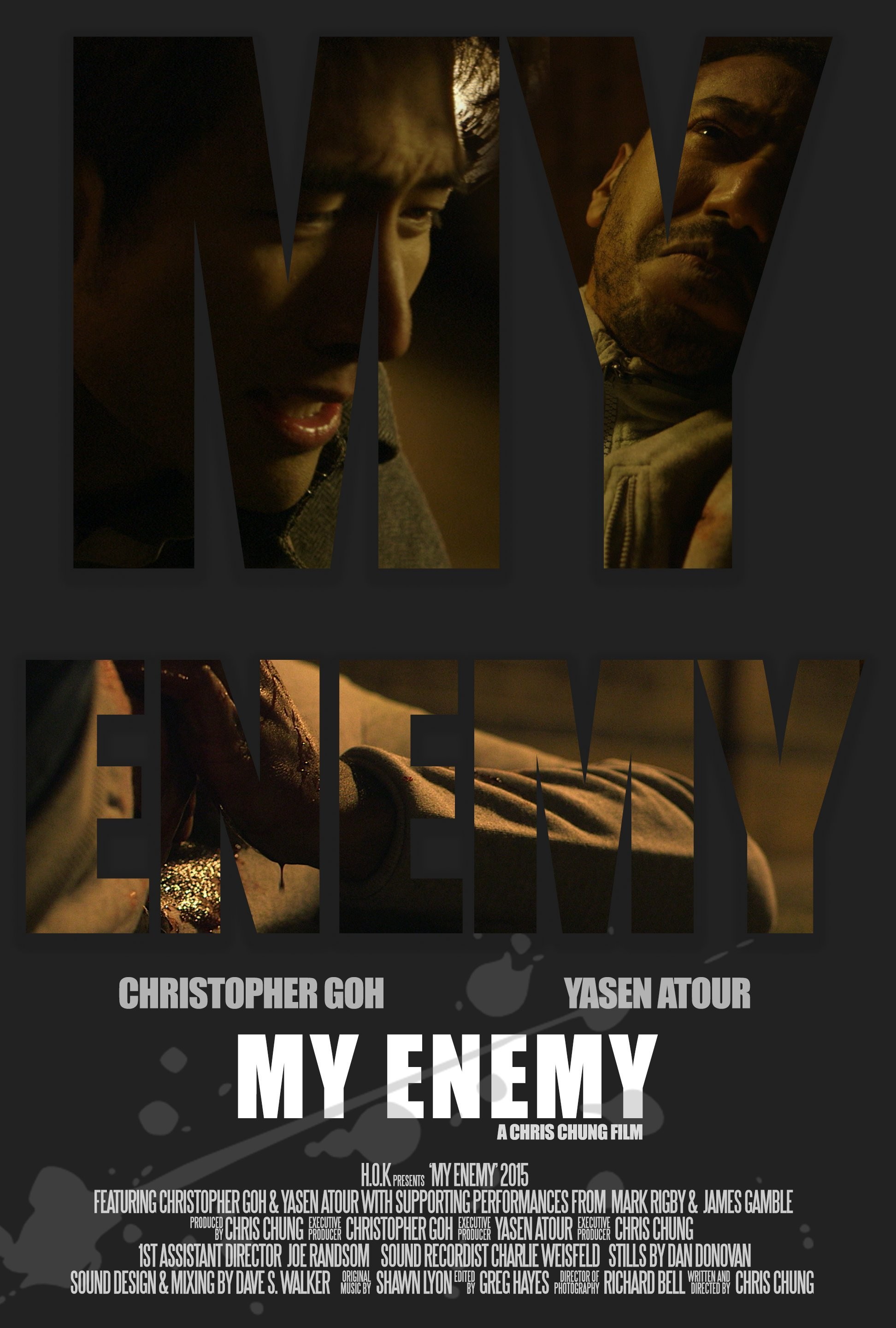 Mega Sized Movie Poster Image for My Enemy