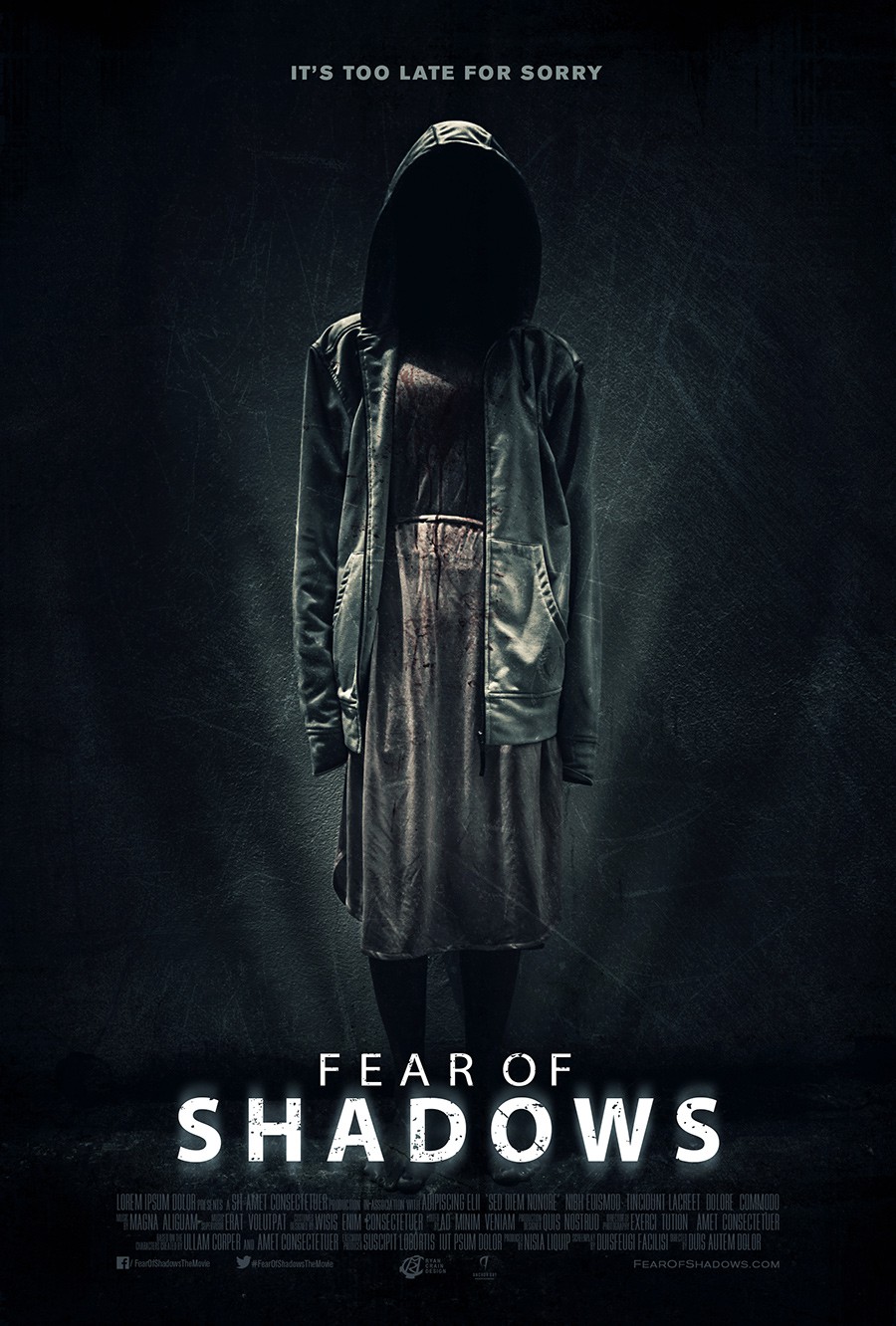 Extra Large Movie Poster Image for Fear of Shadows