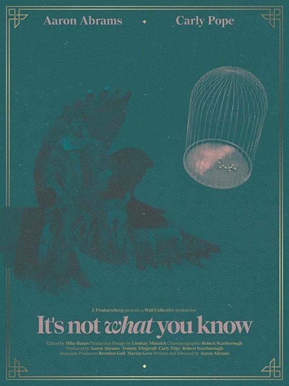 It's Not What You Know Short Film Poster