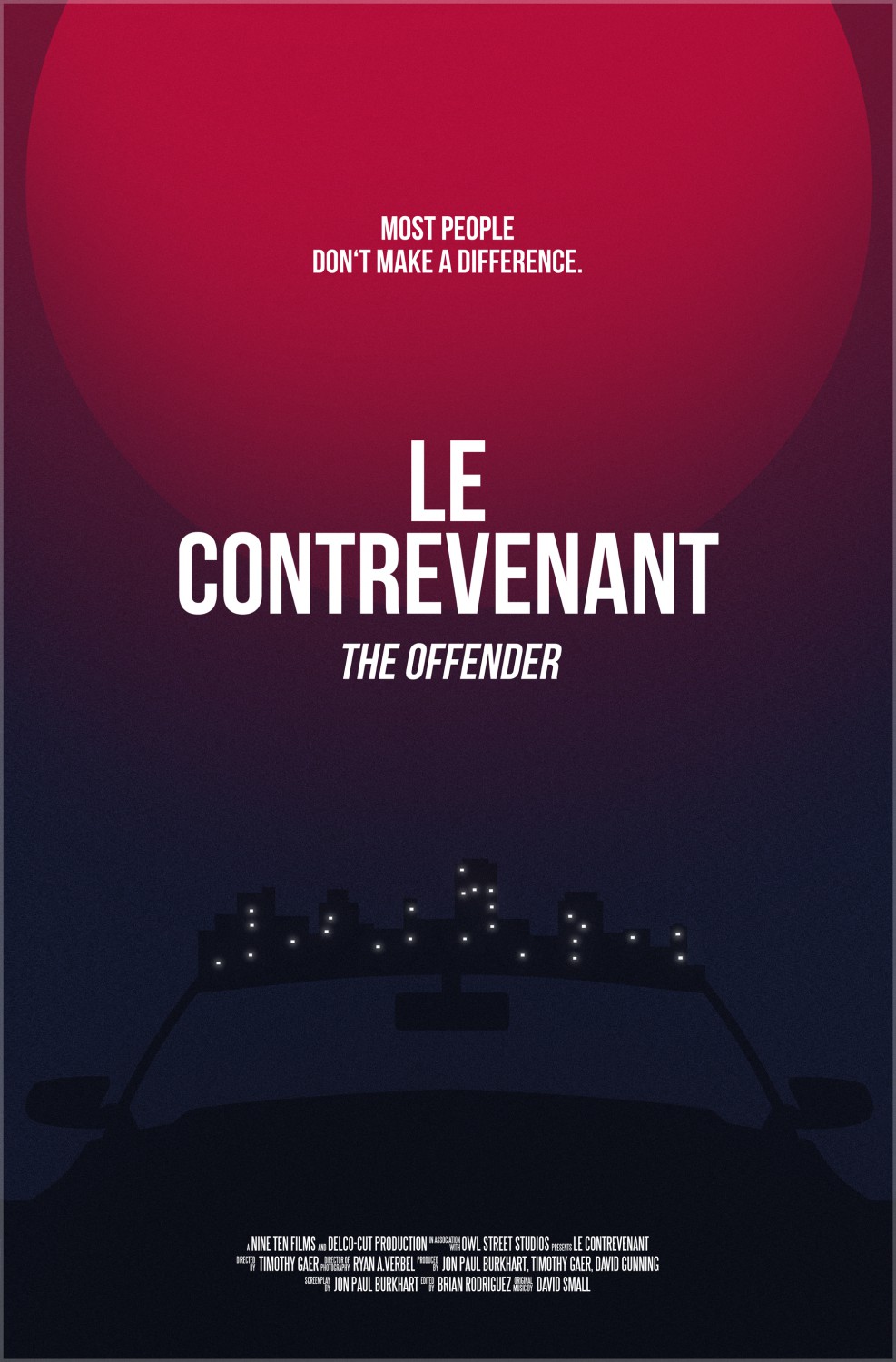 Extra Large Movie Poster Image for Le Contrevenant