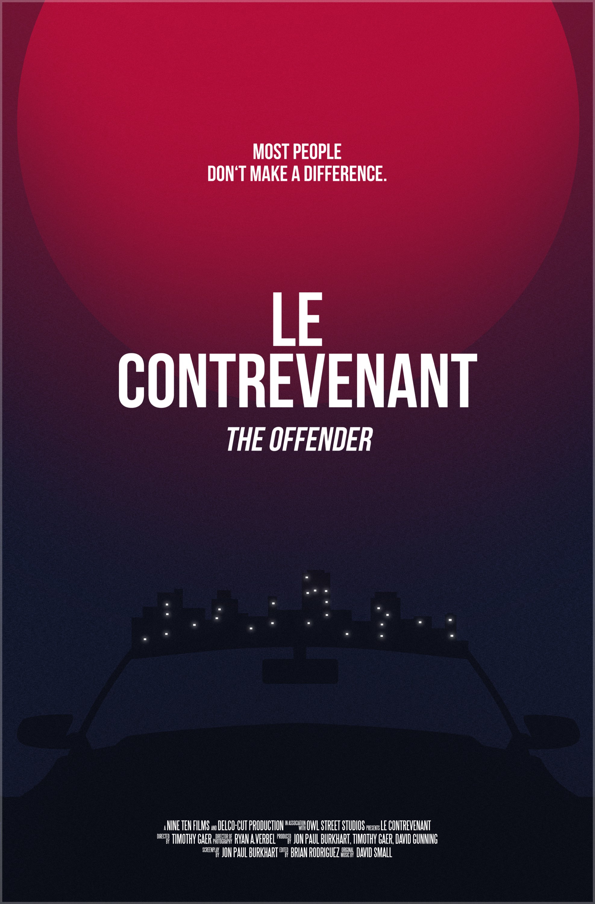 Mega Sized Movie Poster Image for Le Contrevenant