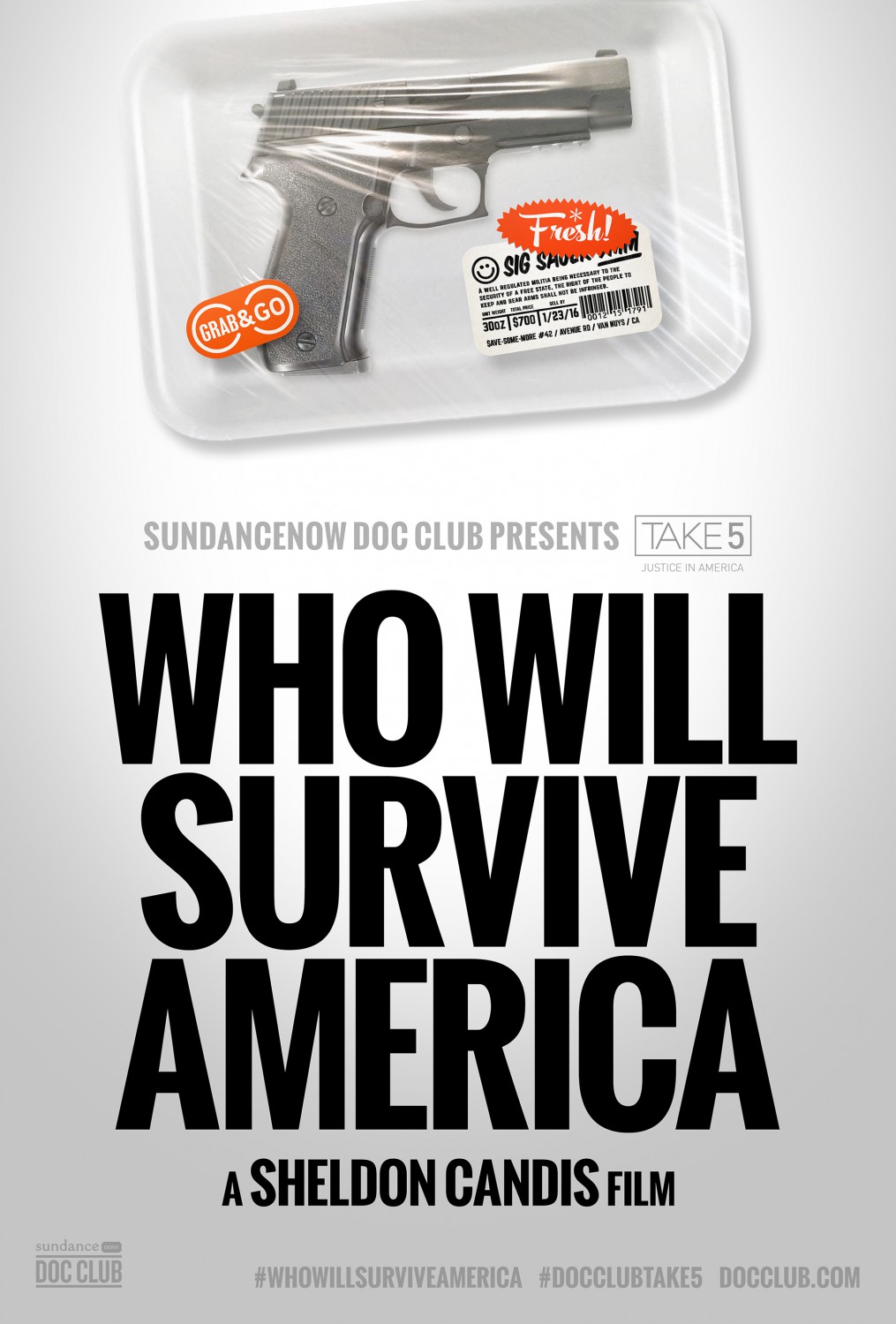 Extra Large Movie Poster Image for Who Will Survive America