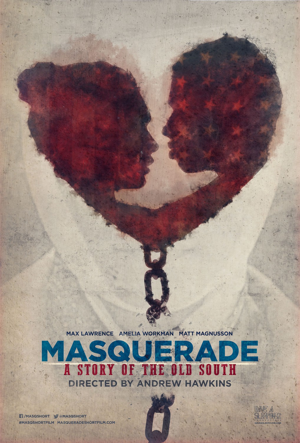 Extra Large Movie Poster Image for Masquerade, a Story of the Old South
