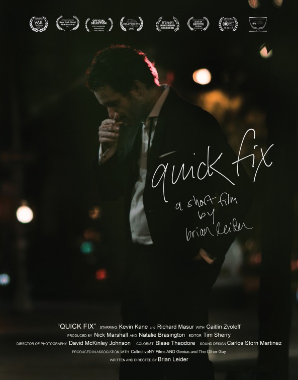 Quick Fix Short Film Poster