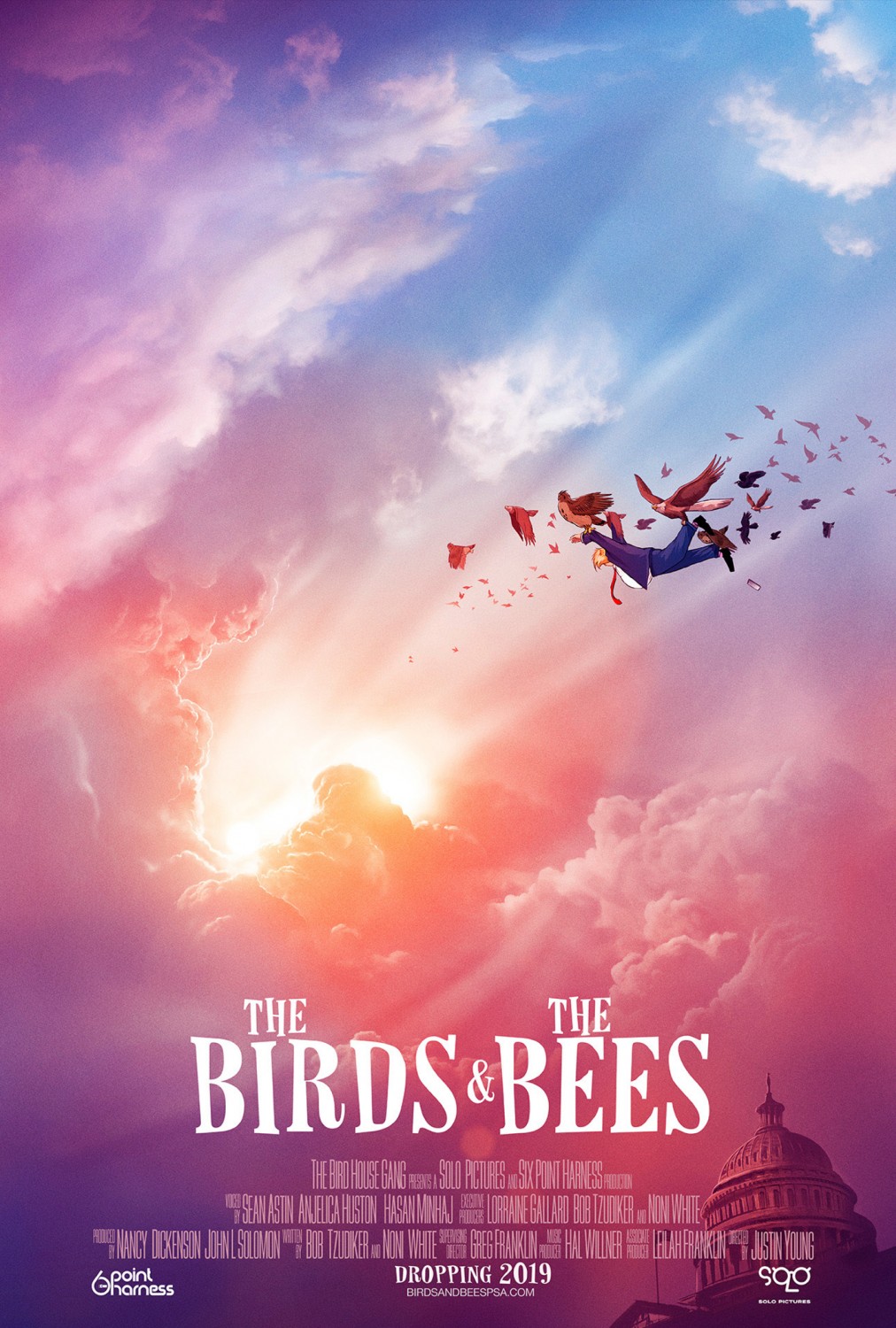 Extra Large Movie Poster Image for The Birds & the Bees