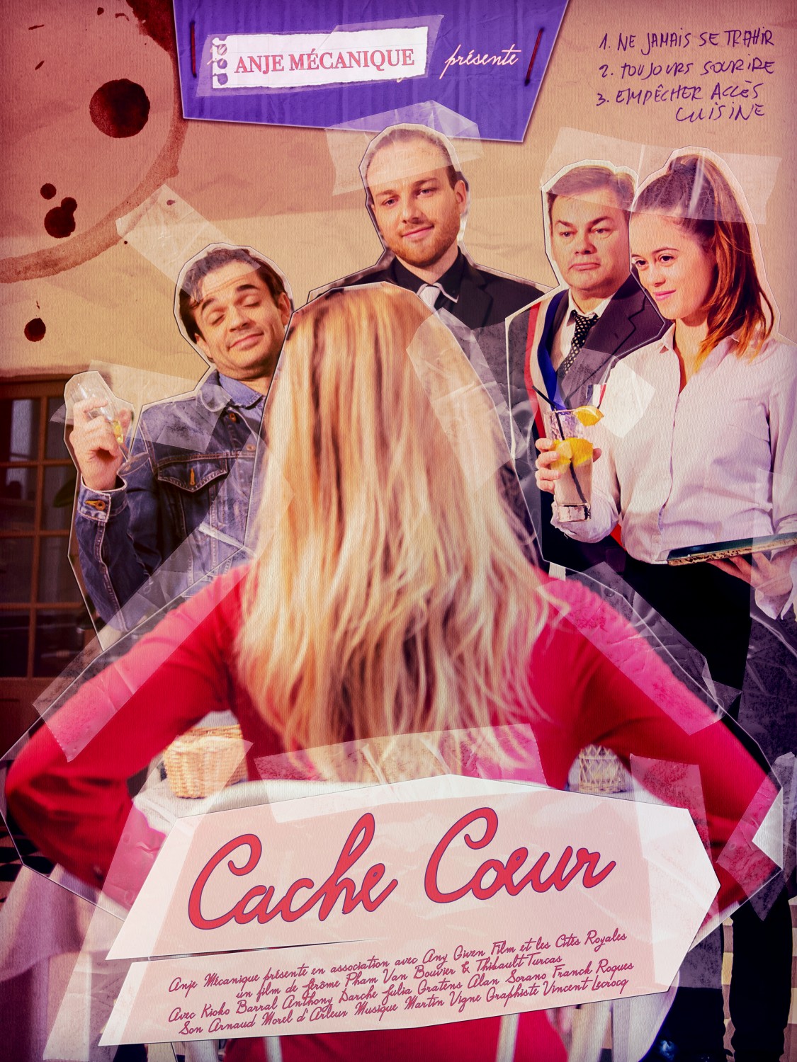 Extra Large Movie Poster Image for Cache coeur