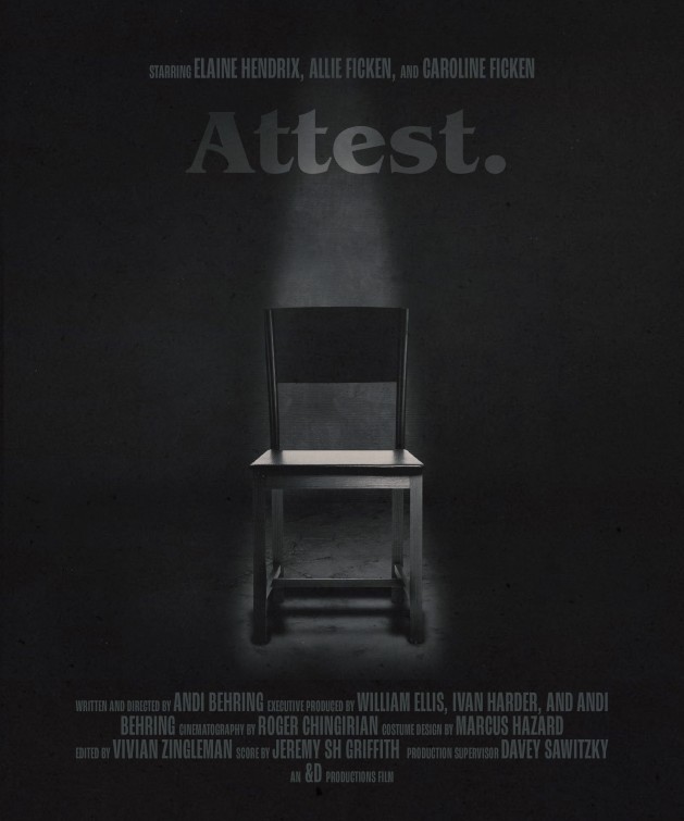 Attest Short Film Poster