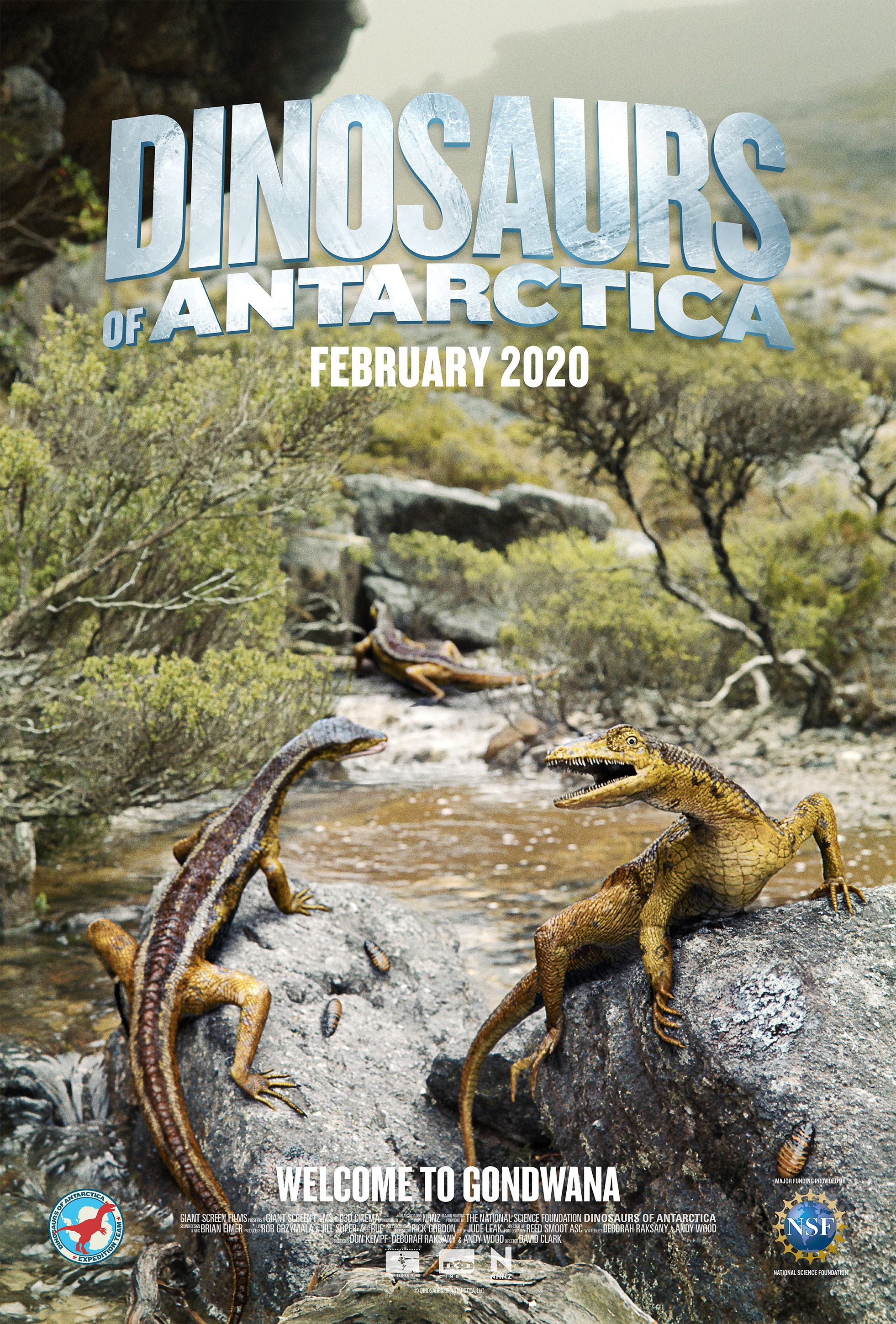 Mega Sized Movie Poster Image for Dinosaurs of Antarctica