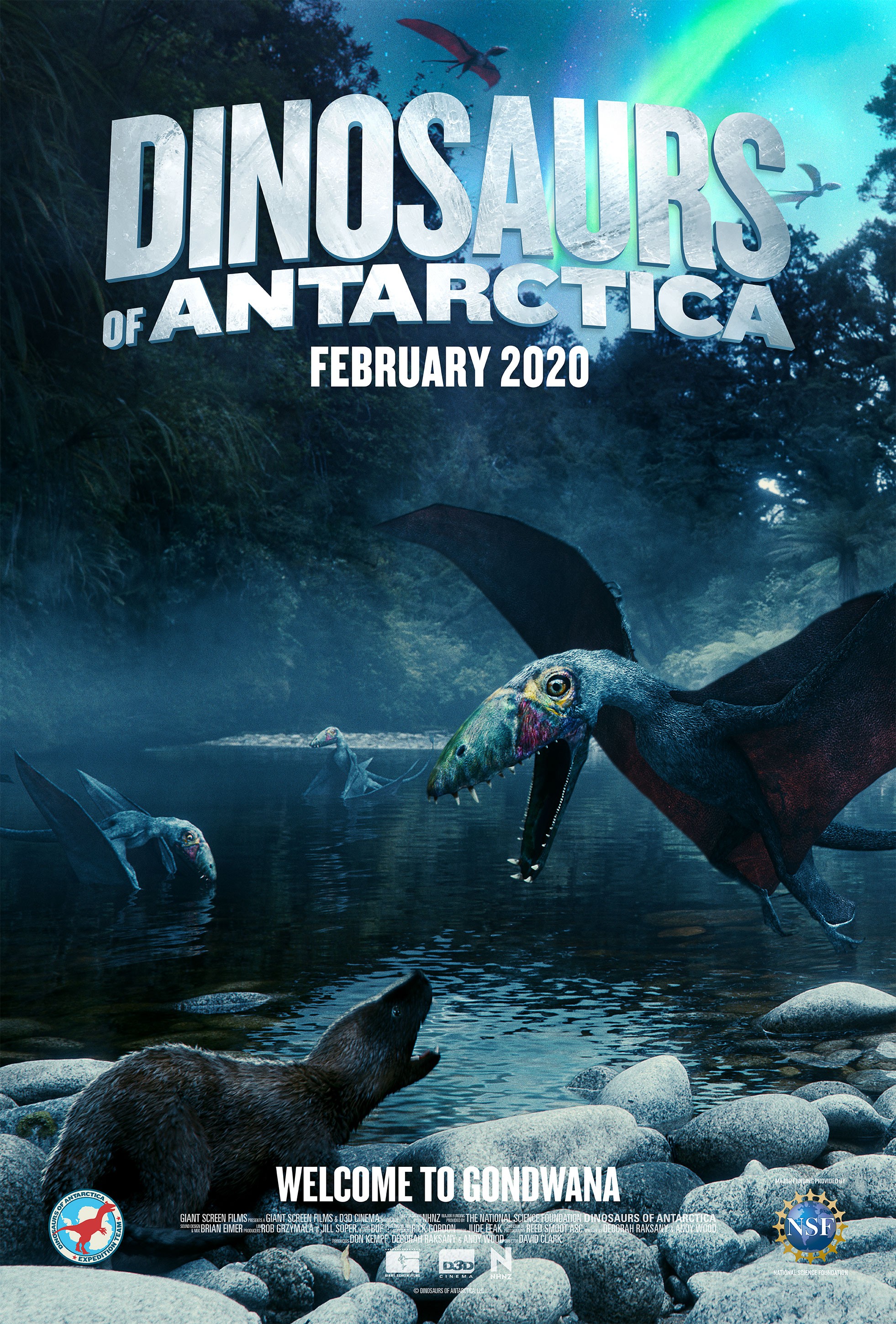 Mega Sized Movie Poster Image for Dinosaurs of Antarctica