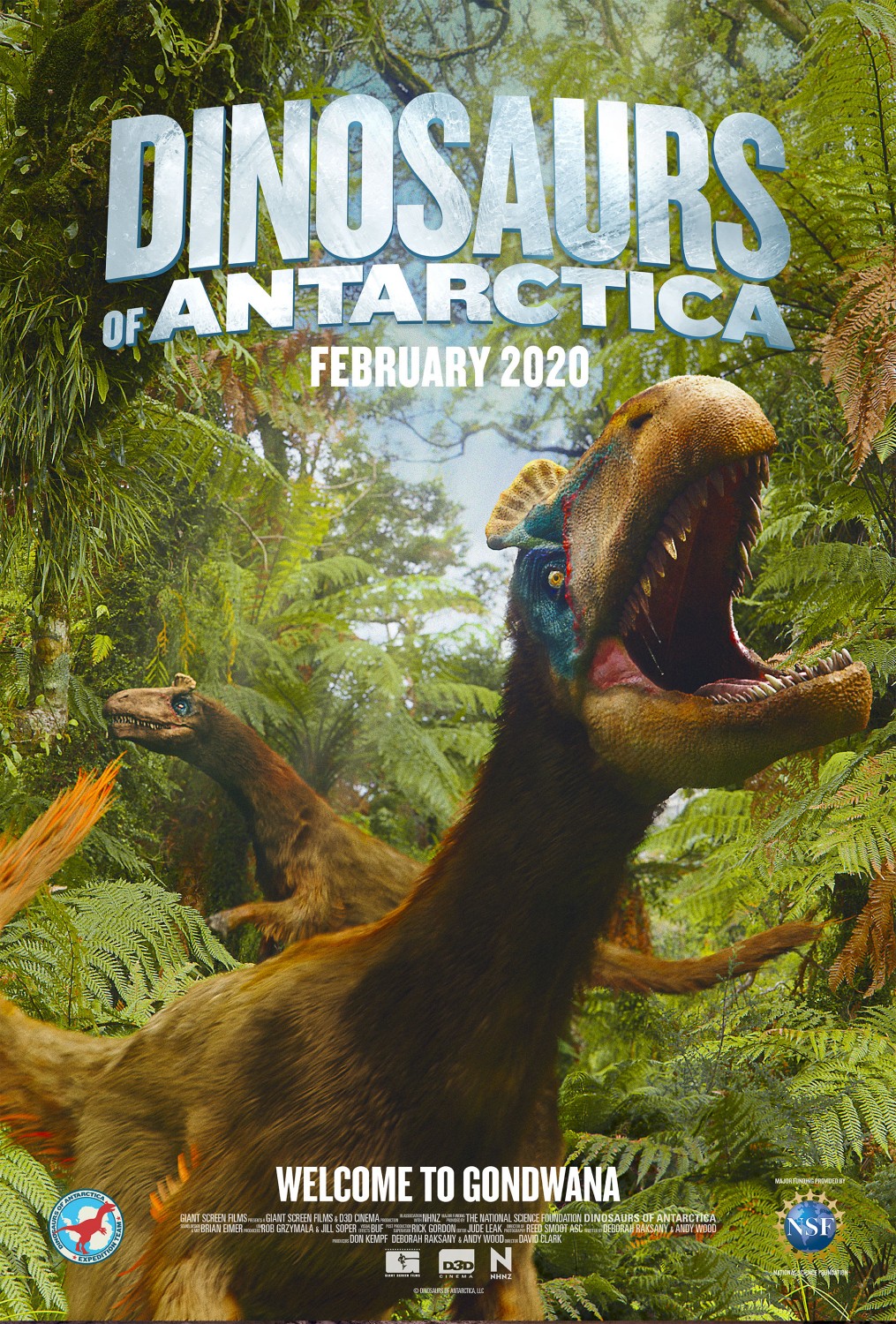 Extra Large Movie Poster Image for Dinosaurs of Antarctica