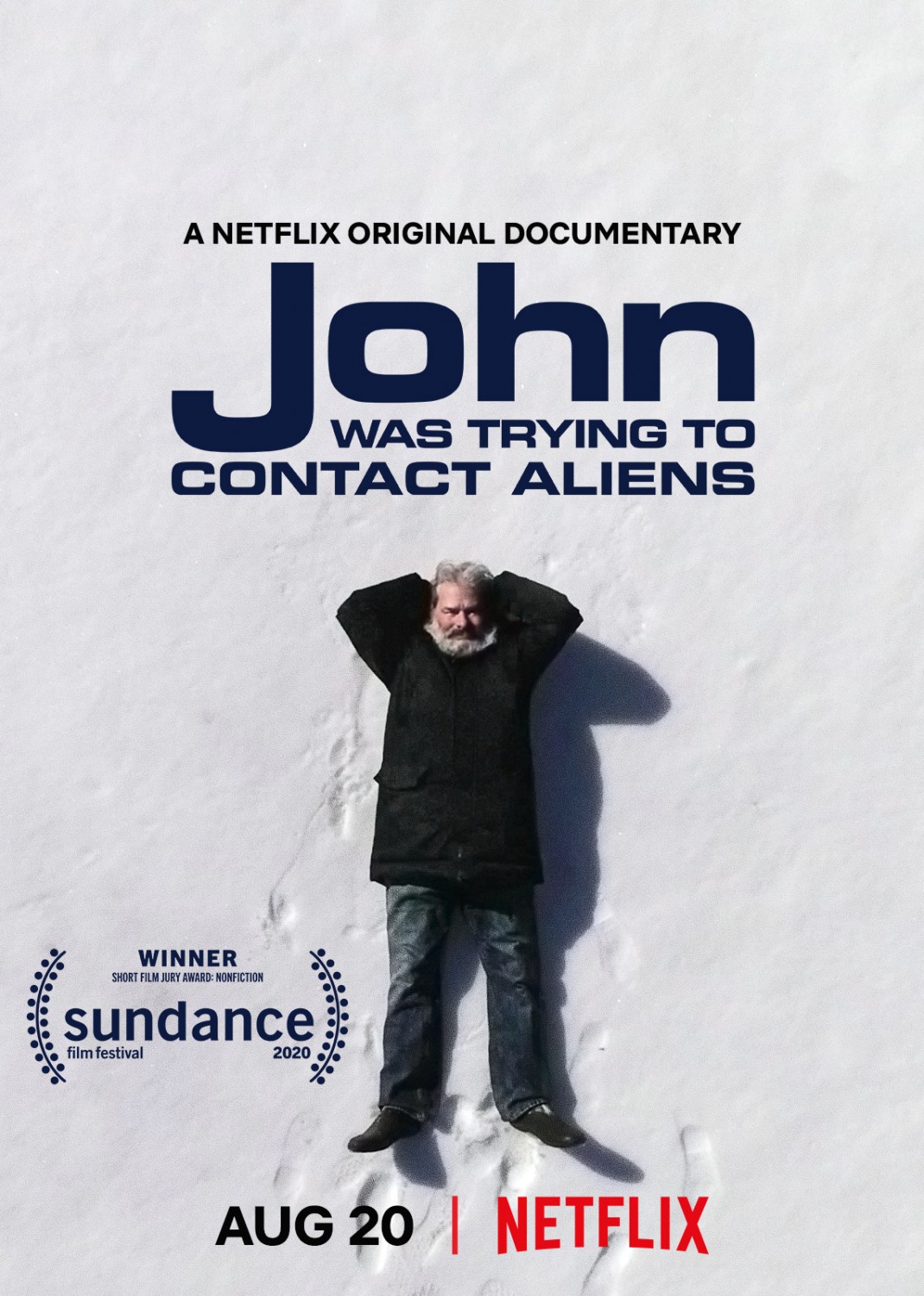 Extra Large Movie Poster Image for John Was Trying to Contact Aliens