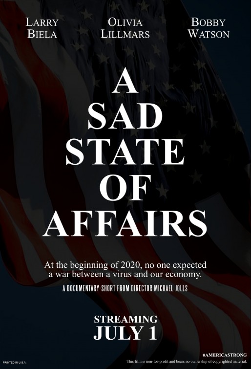 A Sad State of Affairs Short Film Poster