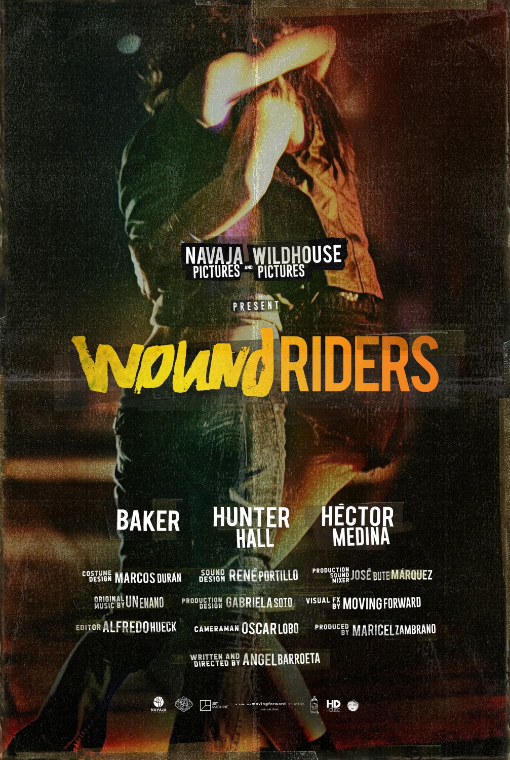 Extra Large Movie Poster Image for Wound Riders