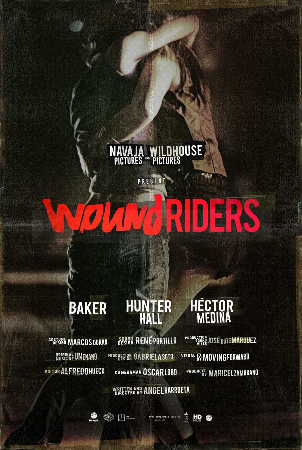 Extra Large Movie Poster Image for Wound Riders