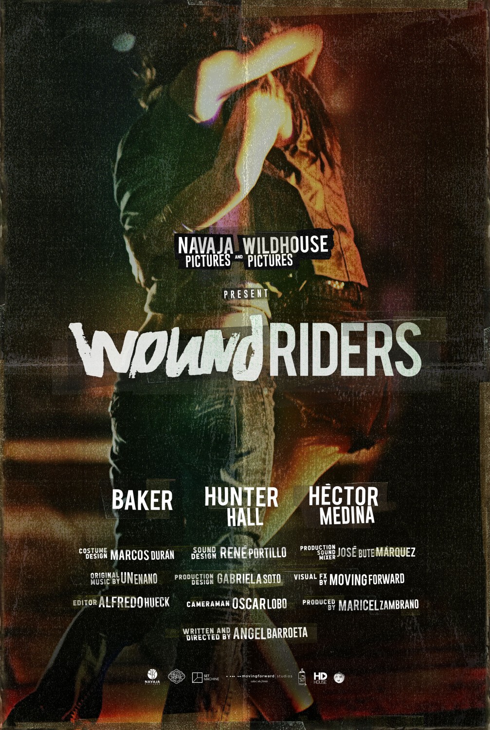 Extra Large Movie Poster Image for Wound Riders