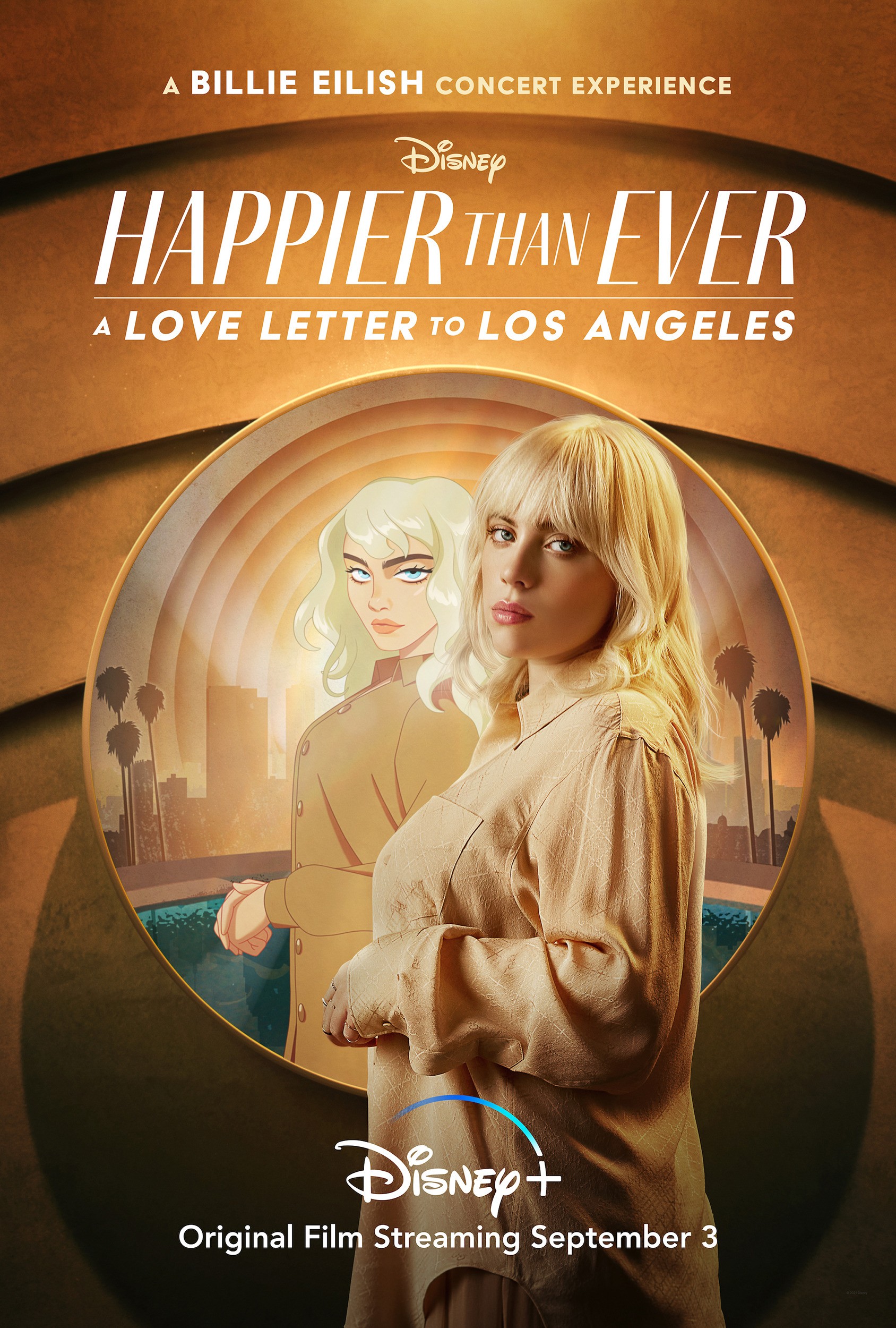 Mega Sized Movie Poster Image for Happier than Ever: A Love Letter to Los Angeles
