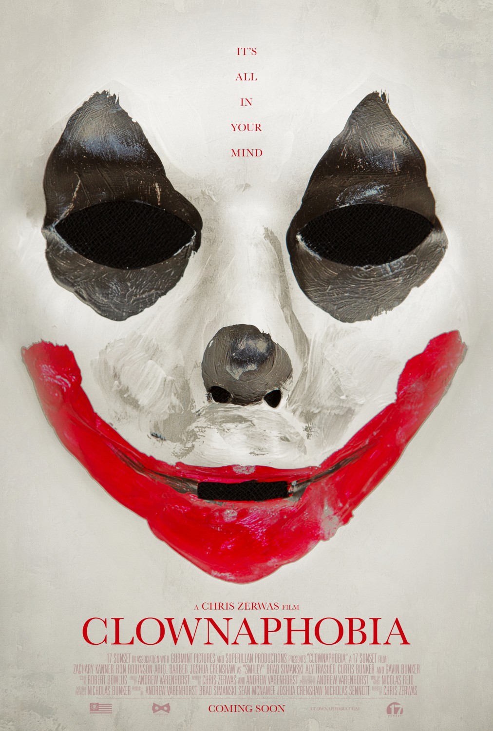 Extra Large Movie Poster Image for Clownaphobia