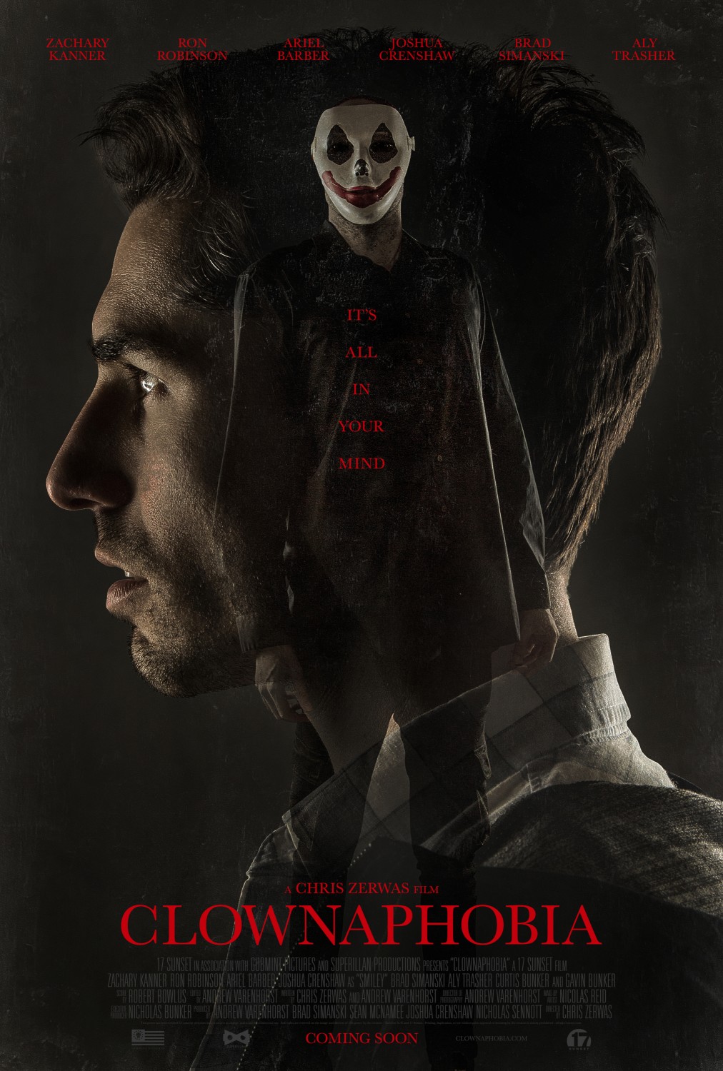 Extra Large Movie Poster Image for Clownaphobia