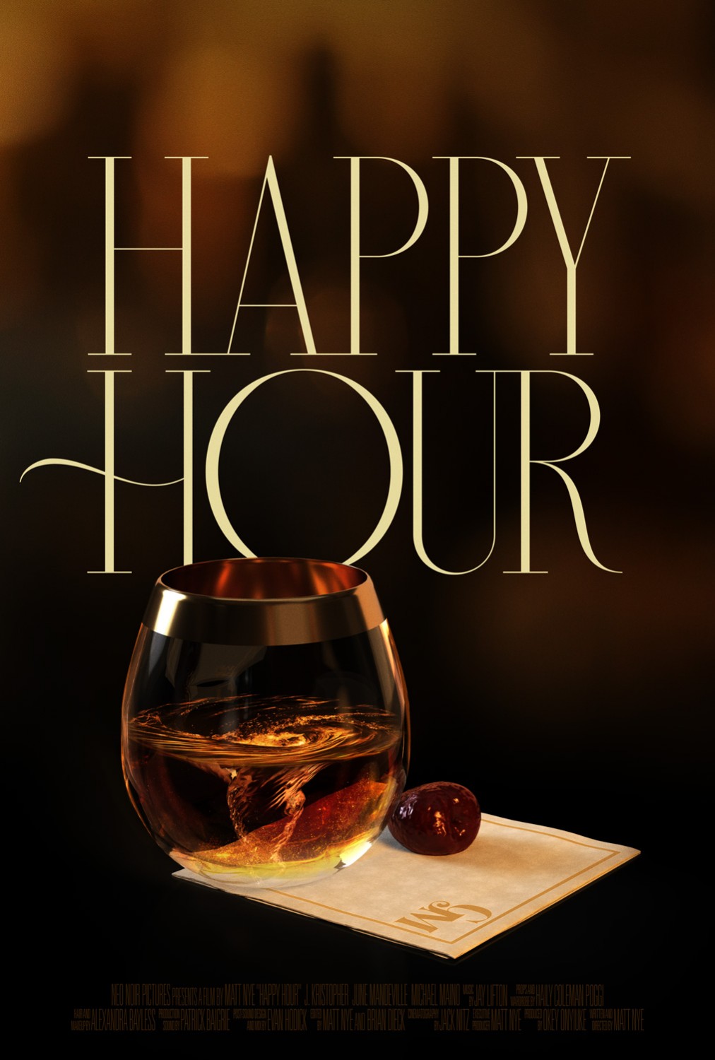 Extra Large Movie Poster Image for Happy Hour