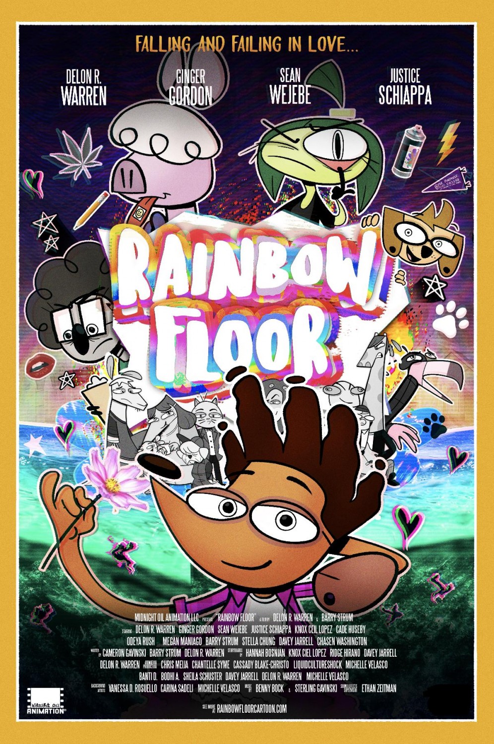 Extra Large Movie Poster Image for Rainbow Floor