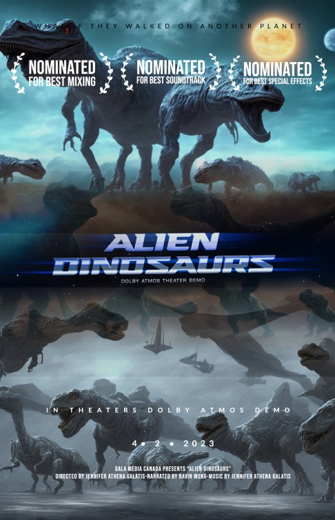 Alien Dinosaurs Short Film Poster