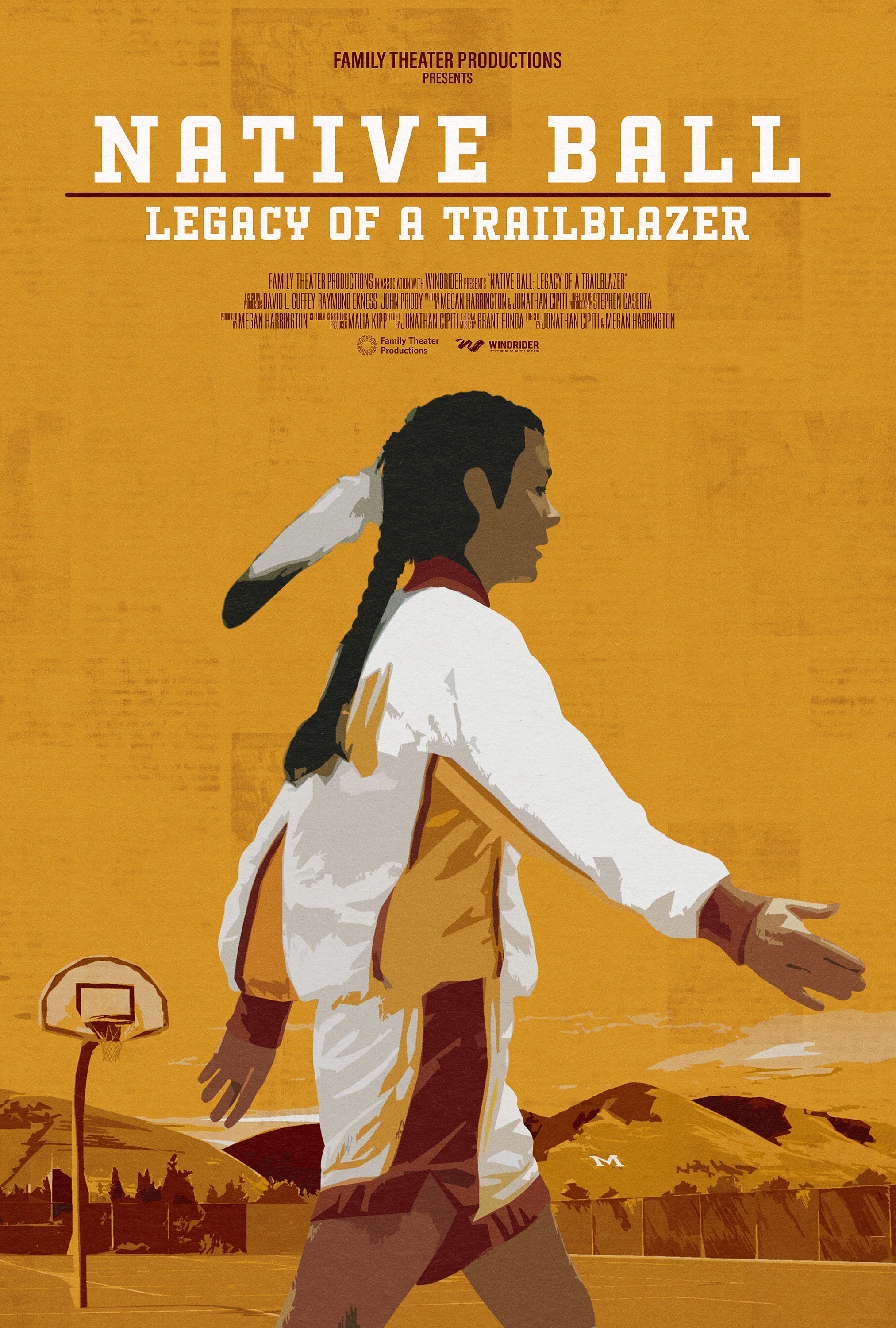 Mega Sized Movie Poster Image for Native Ball: Legacy of a Trailblazer