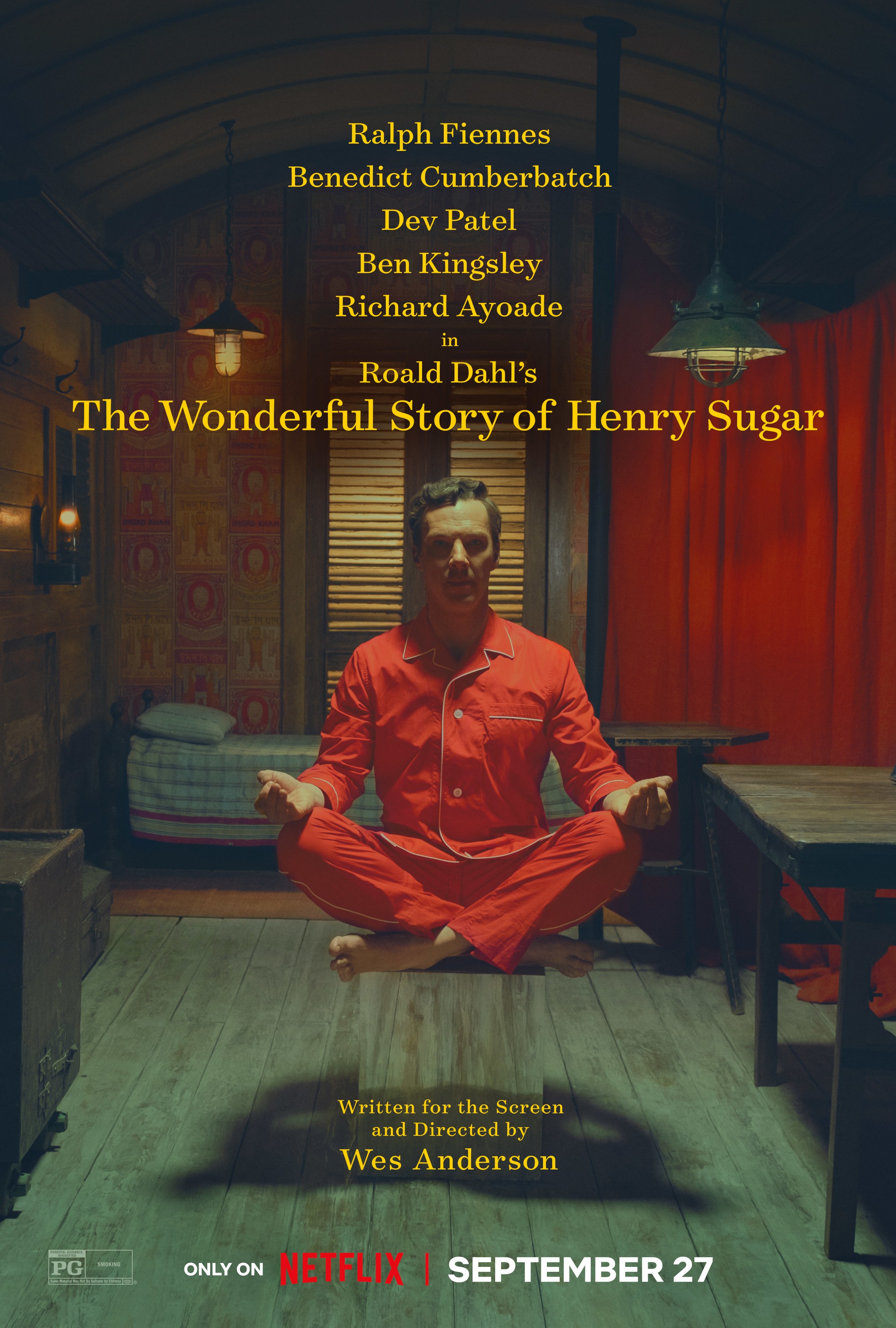 Mega Sized Movie Poster Image for The Wonderful Story of Henry Sugar