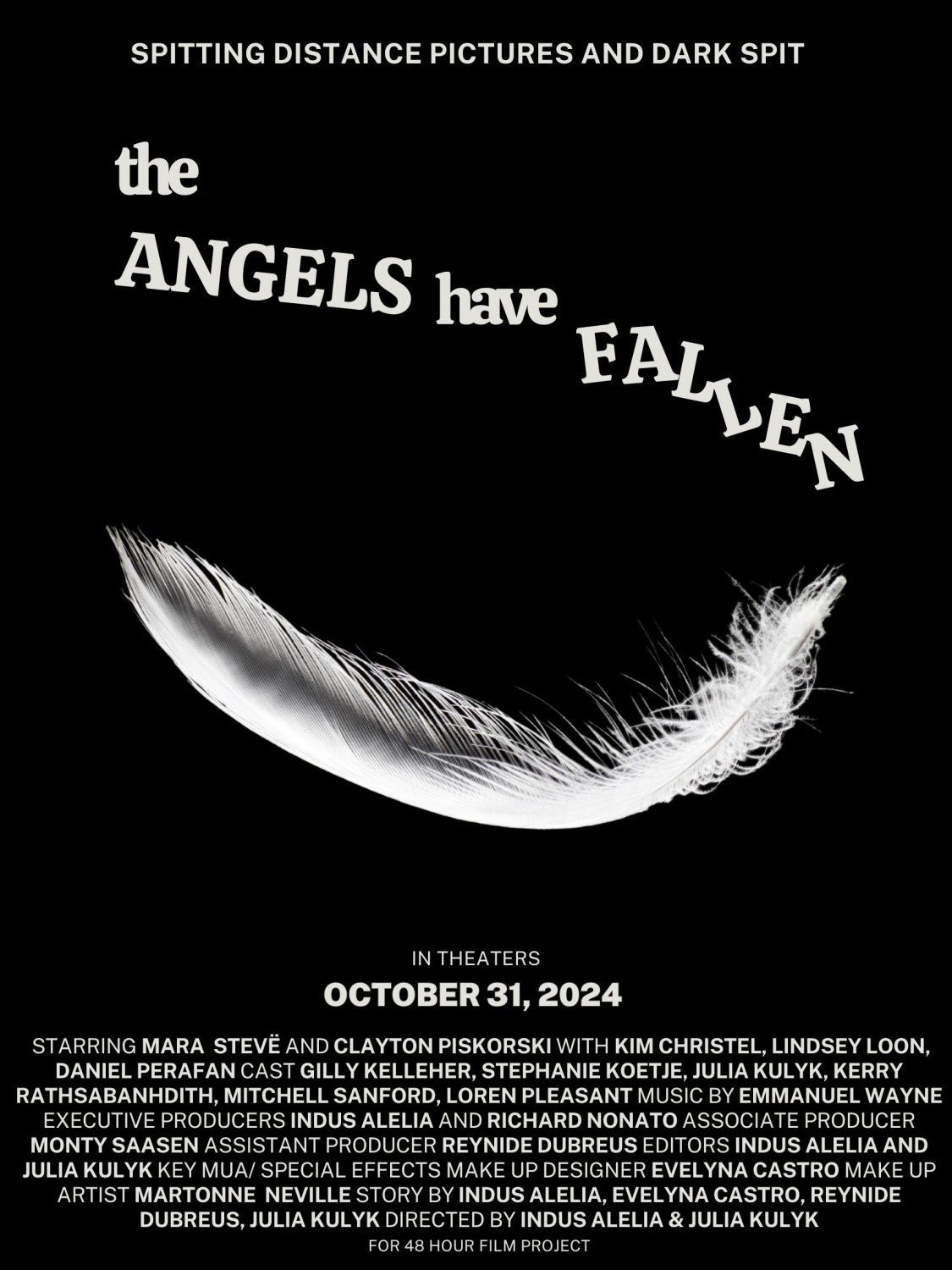 Extra Large Movie Poster Image for The Angels Have Fallen