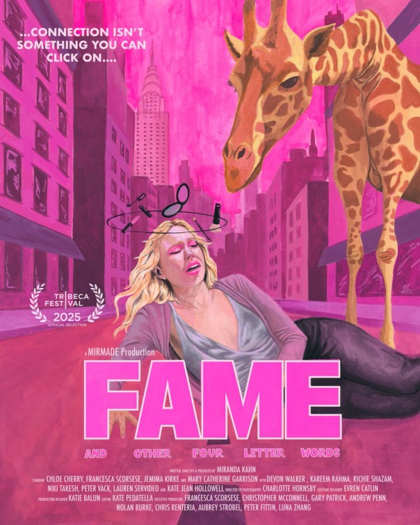Fame and Other Four Letter Words Short Film Poster