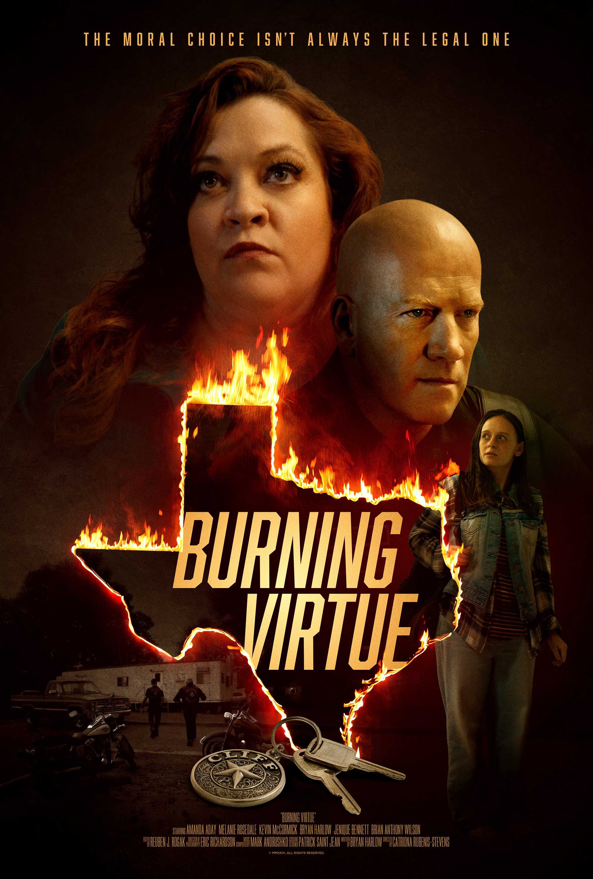 Mega Sized Movie Poster Image for Burning Virtue