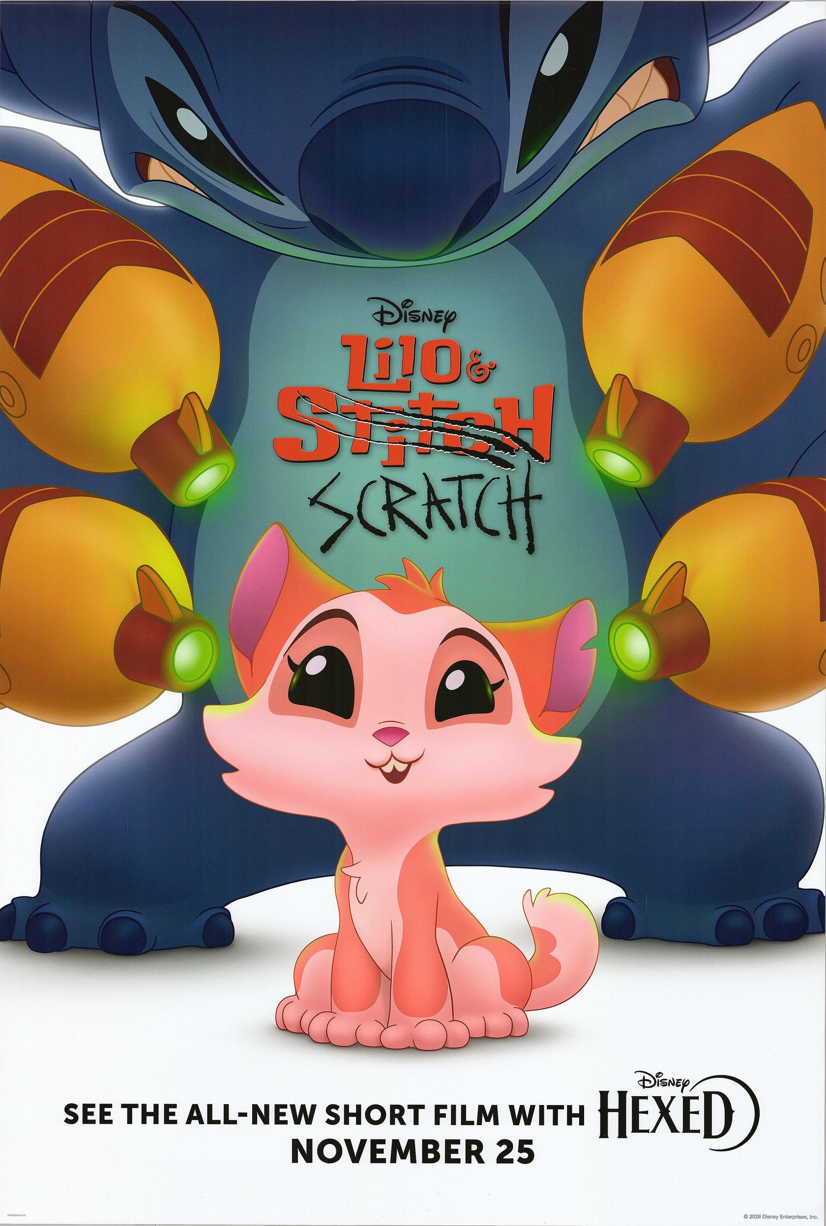Mega Sized Movie Poster Image for Lilo & Scratch